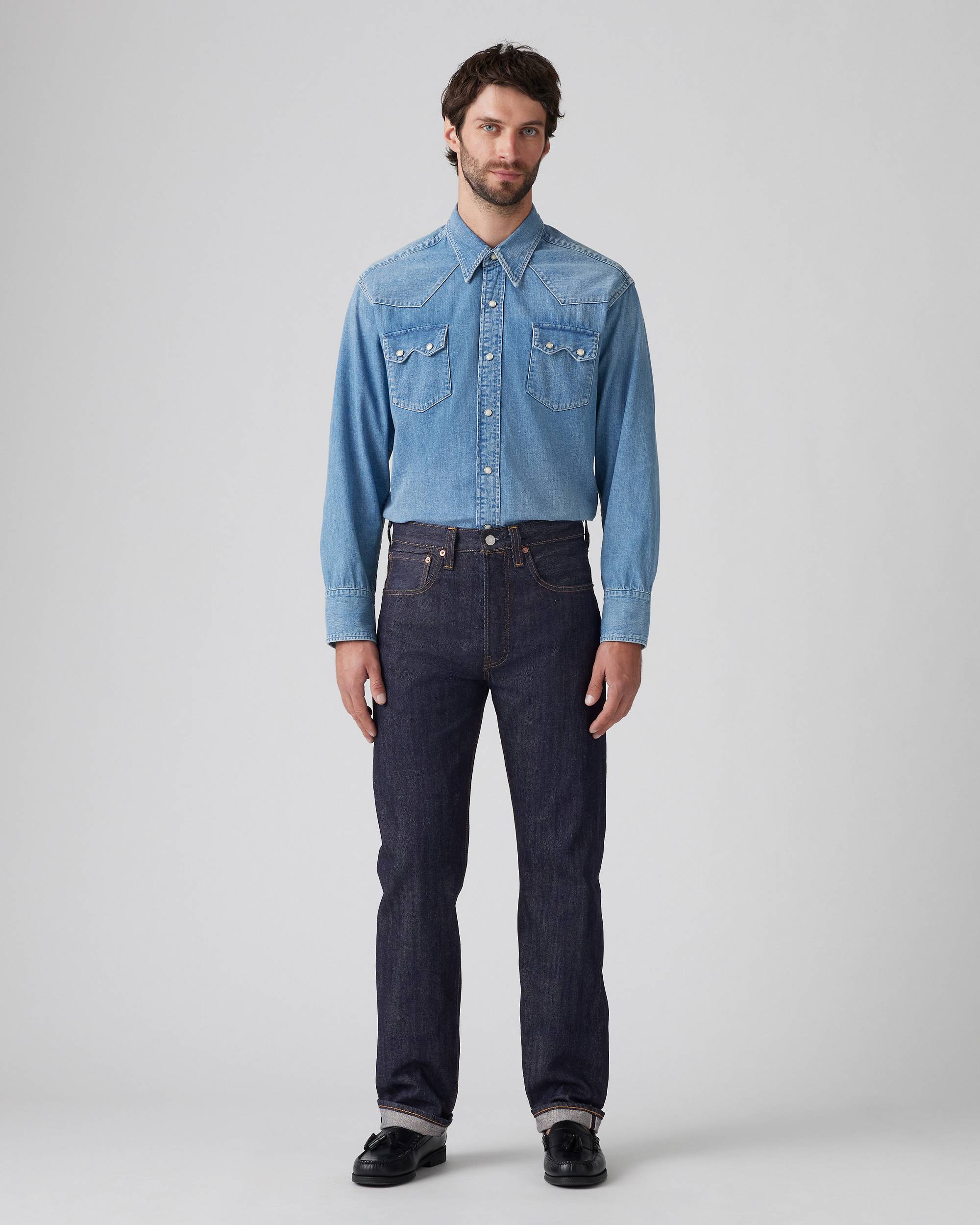 1947 501® Original Fit Men's Jeans - Dark Wash | Levi's® US 1947 501® Original Fit Men's Jeans - Dark Wash | Levi's® US