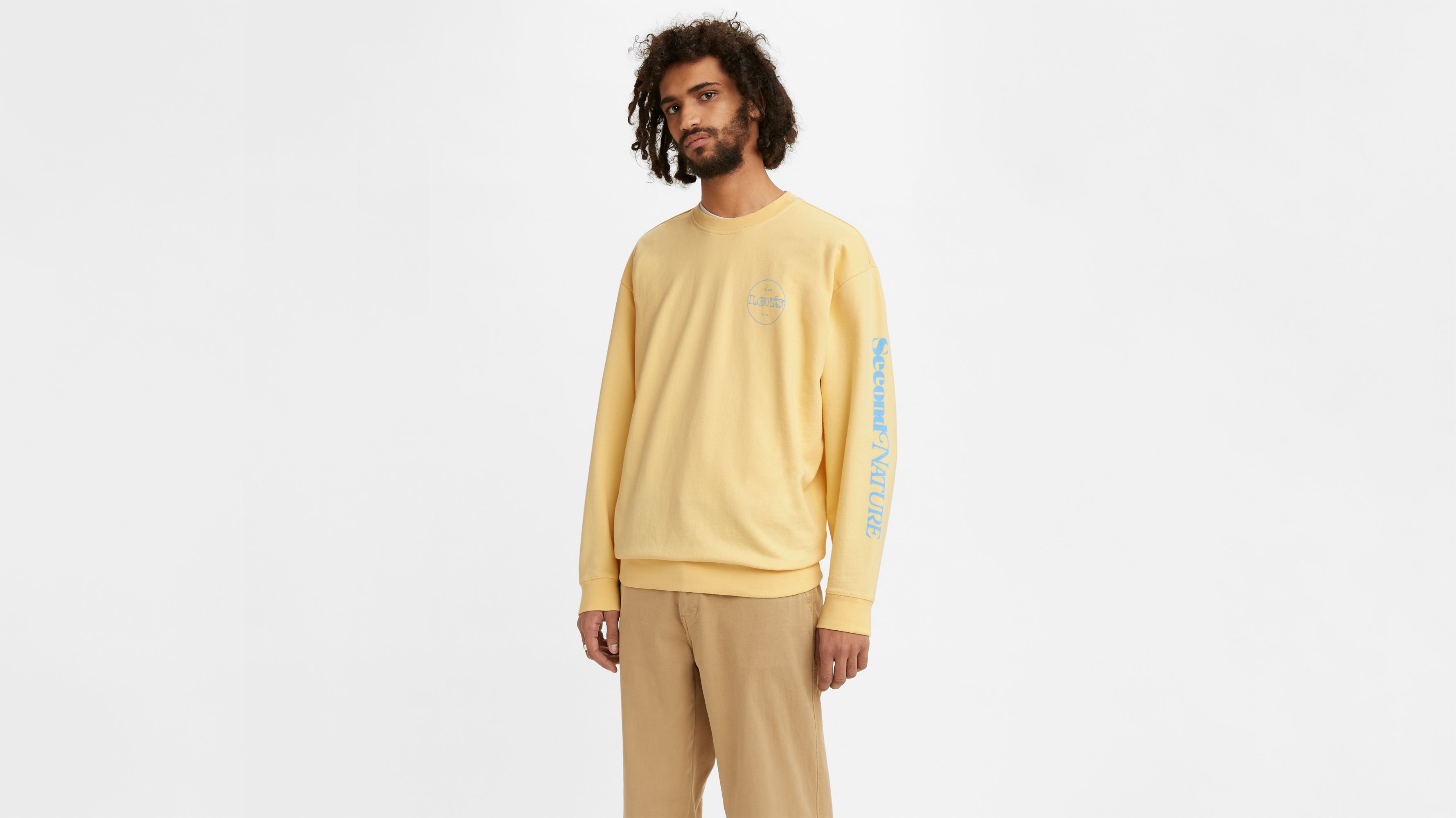 Louis Vuitton Crew Neck Sweater Yellow Cotton ref.699494 - Joli Closet