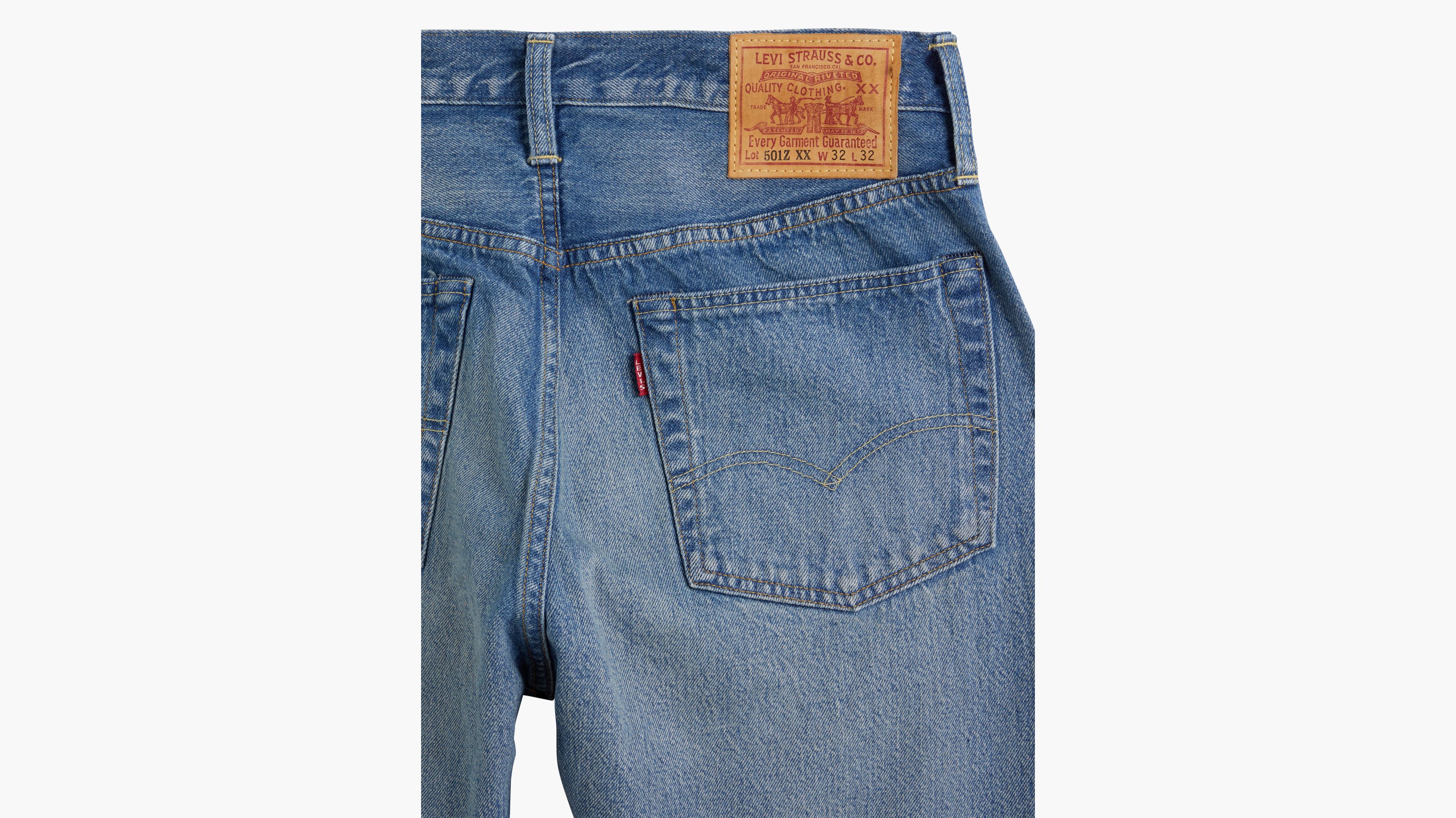 1954 501® Original Fit Selvedge Men's Jeans - Dark Wash