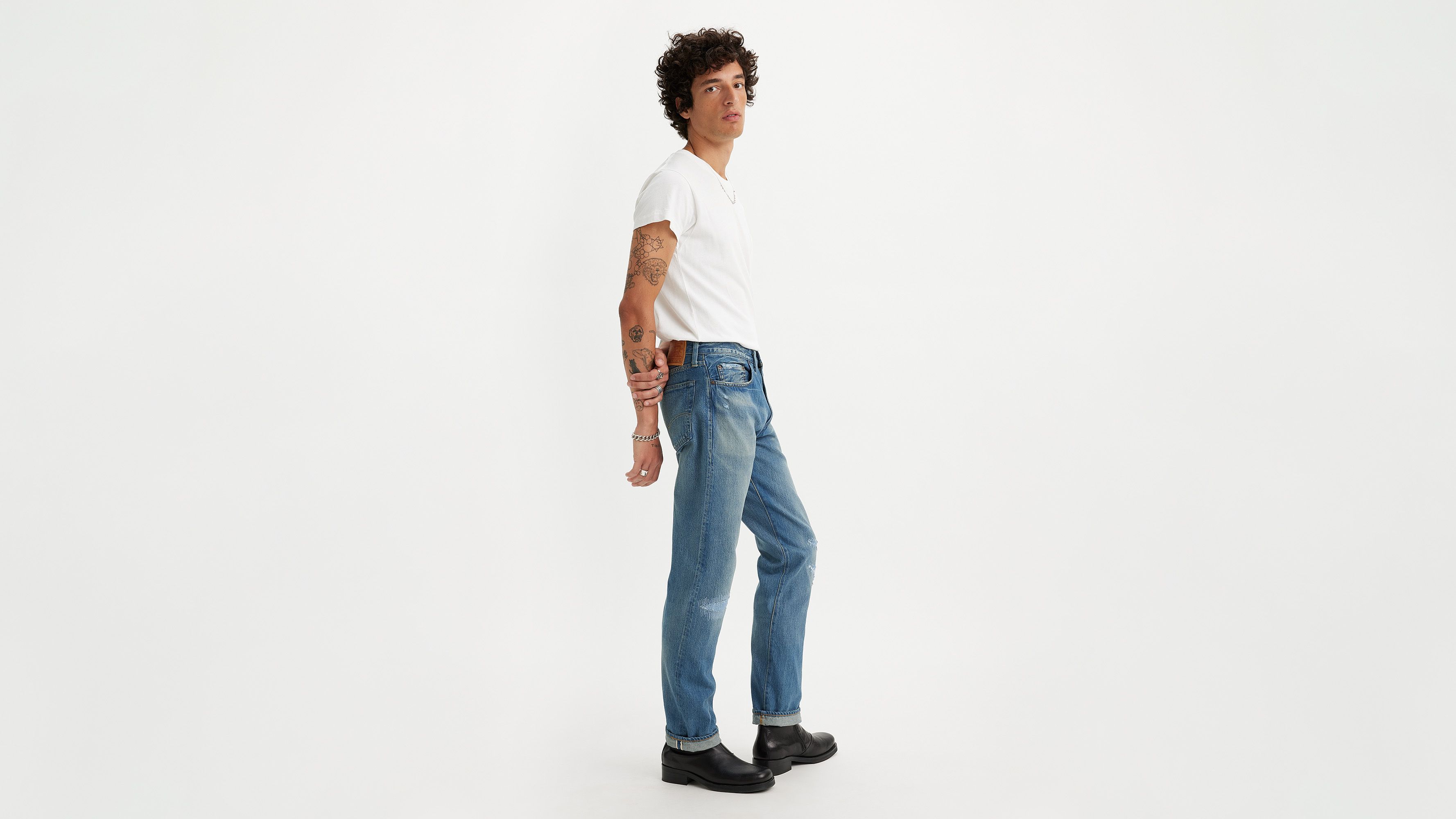 1954 501® Original Fit Men's Jeans - Dark Wash