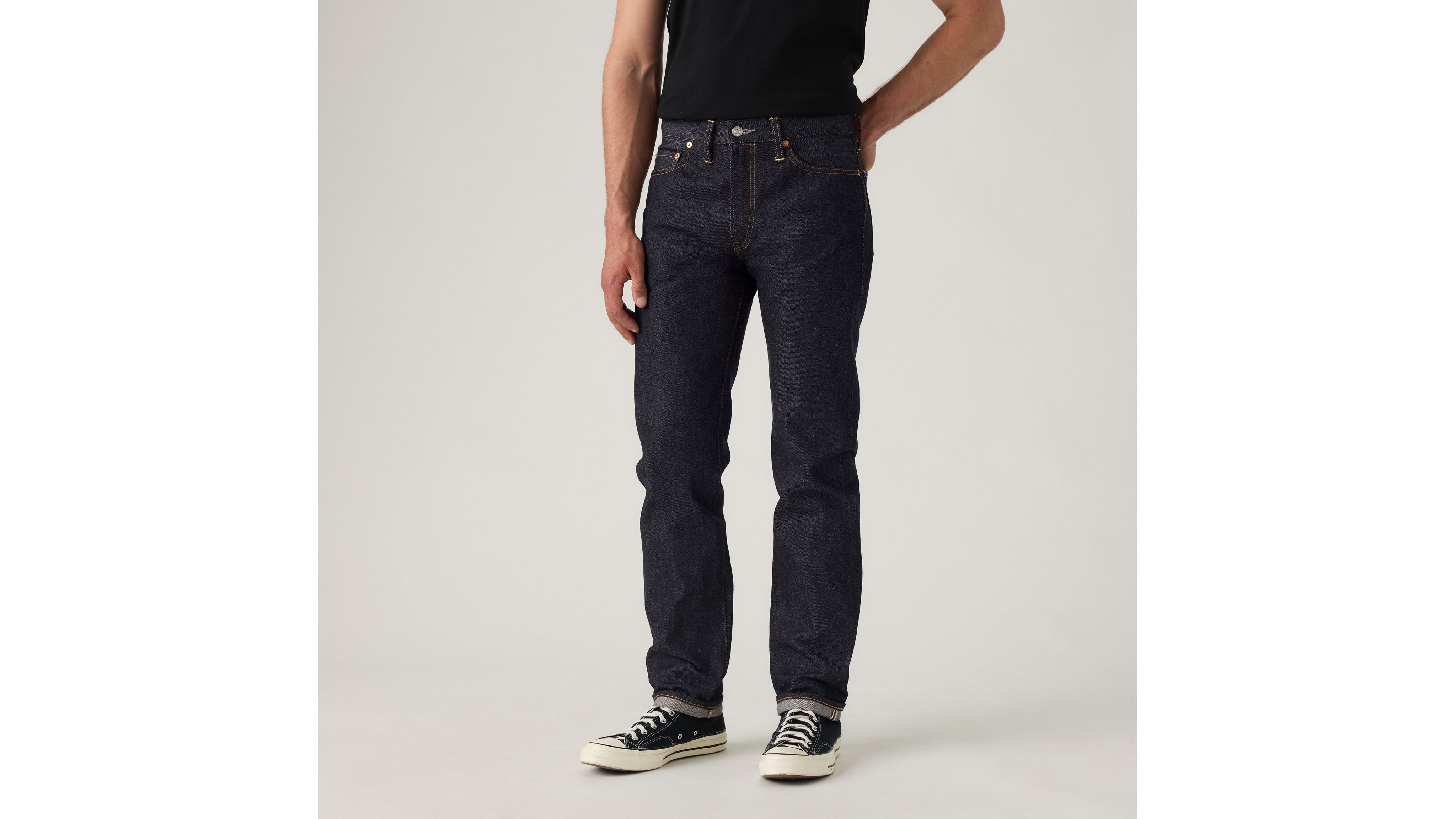 Levi's Vintage Clothing 1954 501Z XX Red Selvage Denim 12oz (Ramble Blue) -  Consortium.