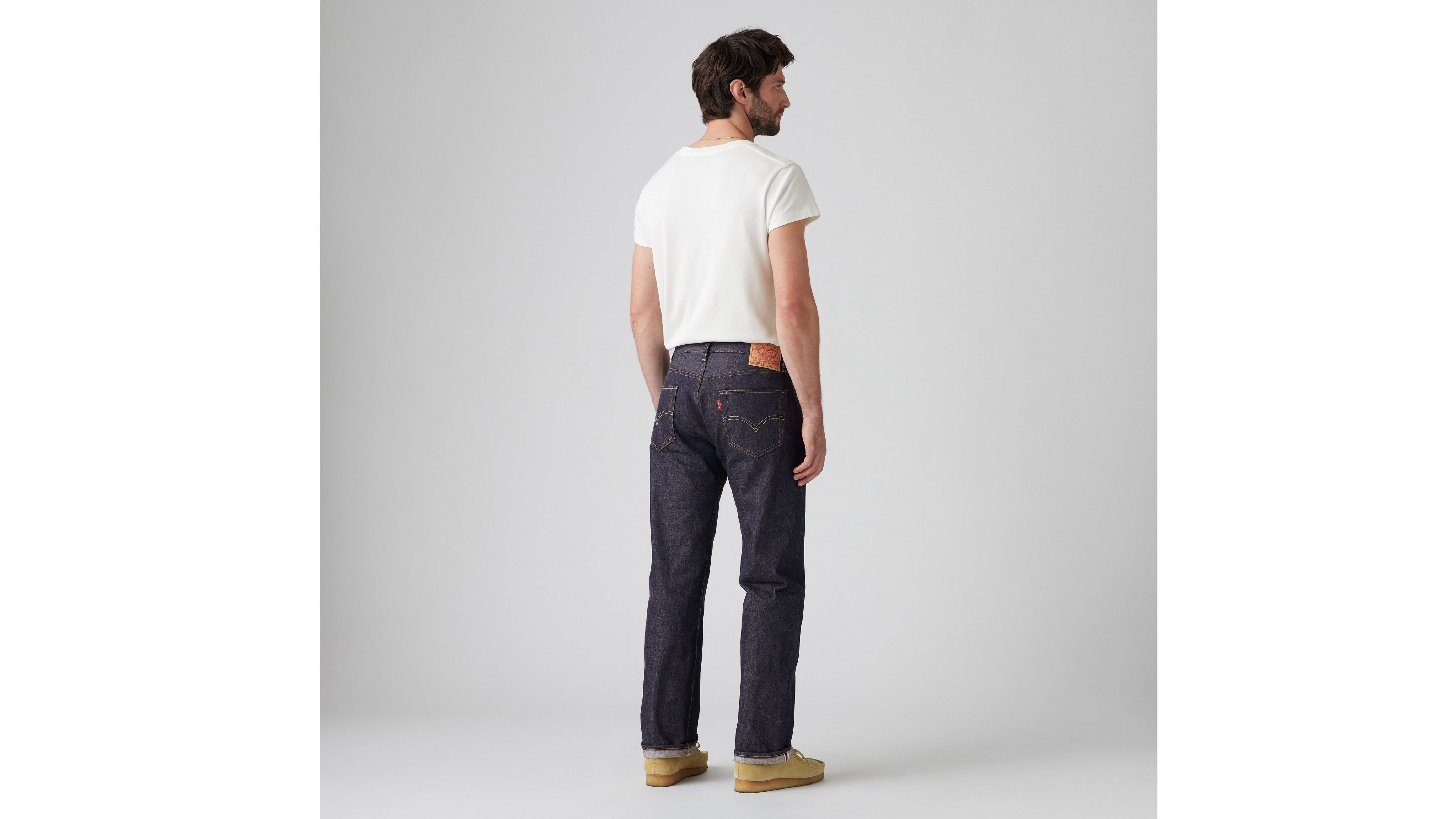 1955 501® Original Fit Selvedge Men's Jeans - Dark Wash | Levi's® US