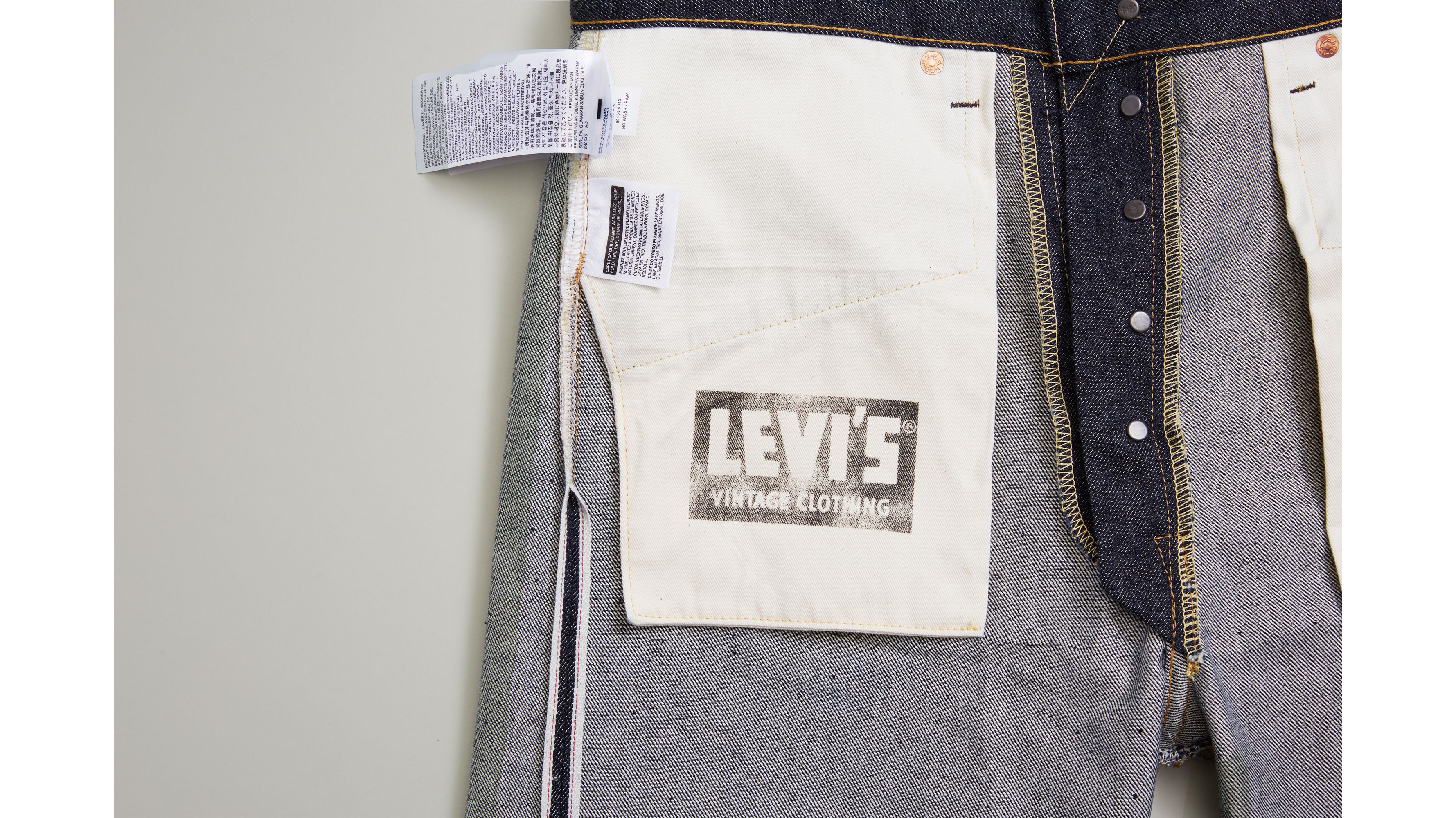 1955 501® Original Fit Selvedge Men's Jeans - Dark Wash | Levi's® US