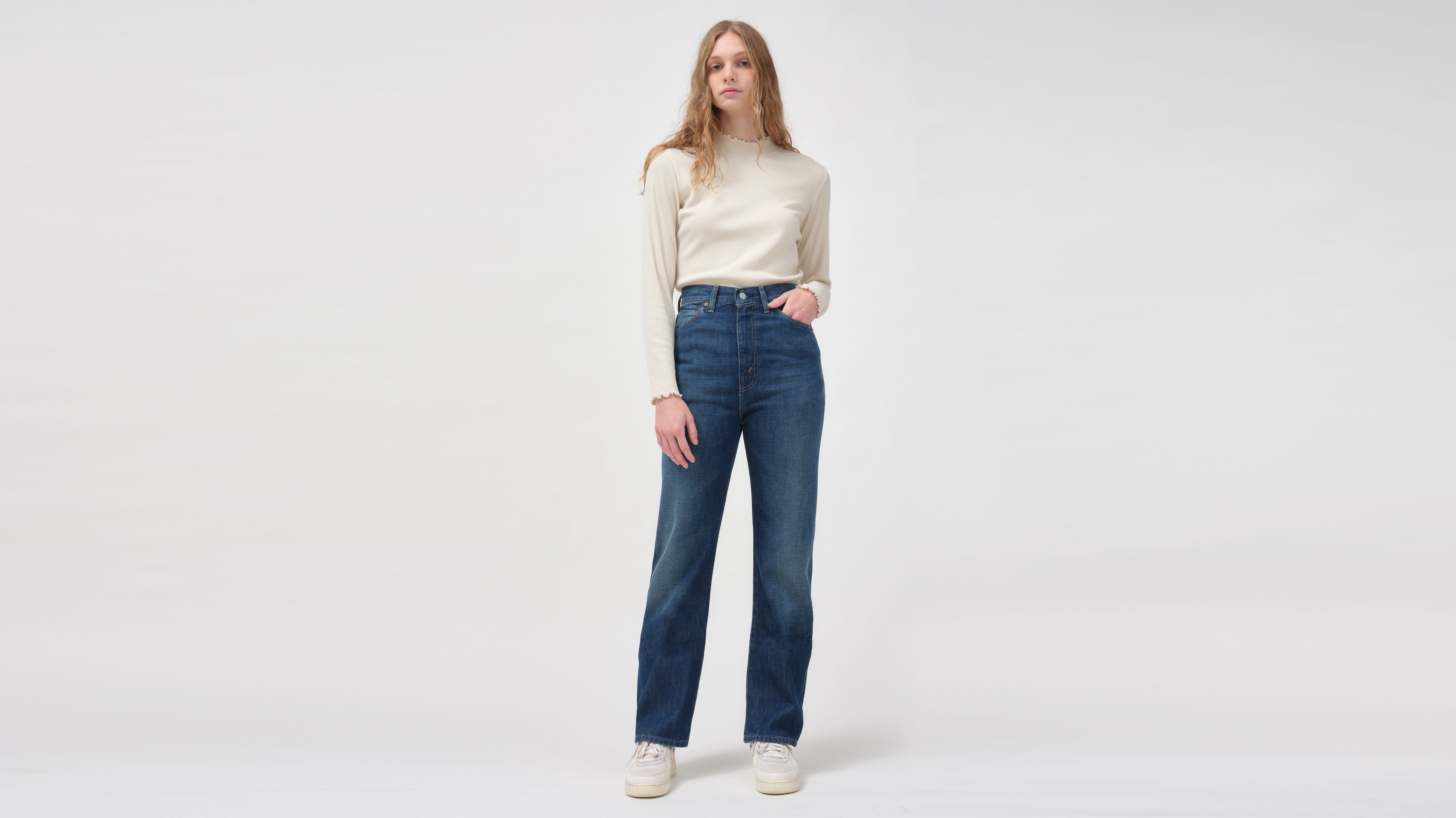 levi's women's levi's vintage clothing 1950's 701 jeans