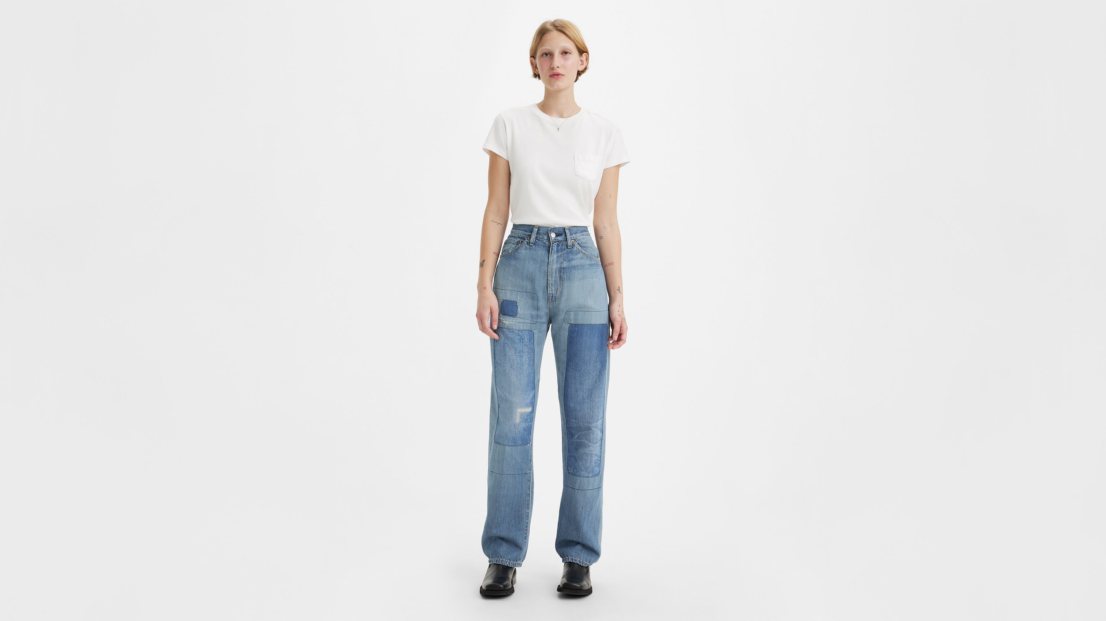 Levi's® Vintage Clothing 1950s 701 Jeans - Blue | Levi's® CH