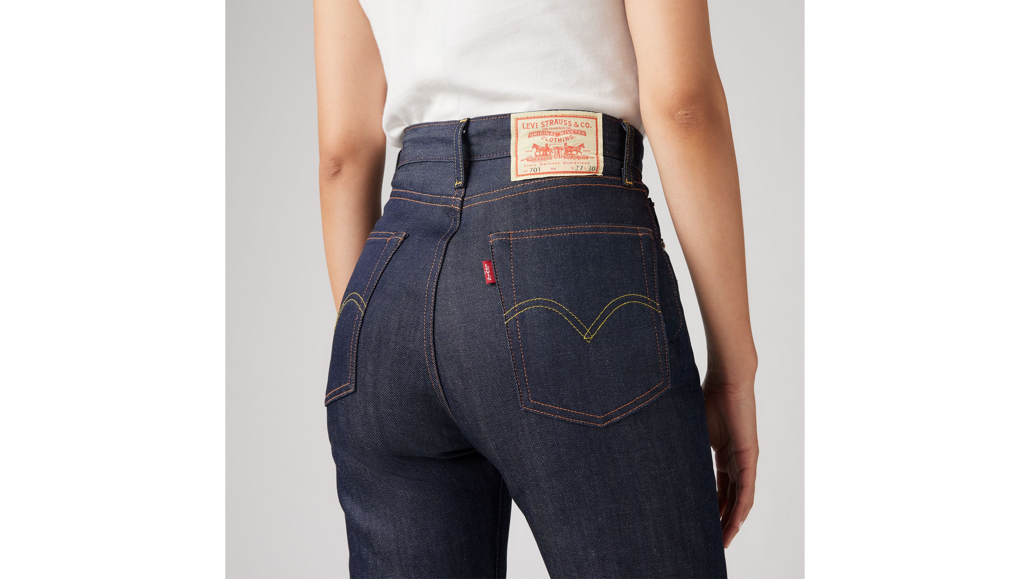 Levi's® Vintage Clothing 1950s 701 Jeans - Blue | Levi's® GB