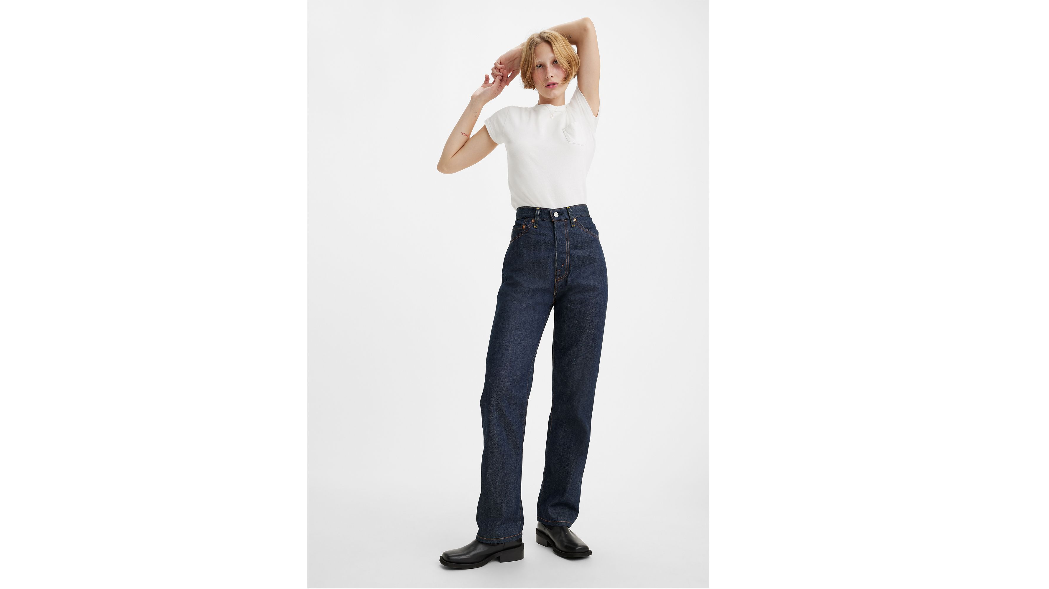 1950 Regular Cotton Denim Jeans