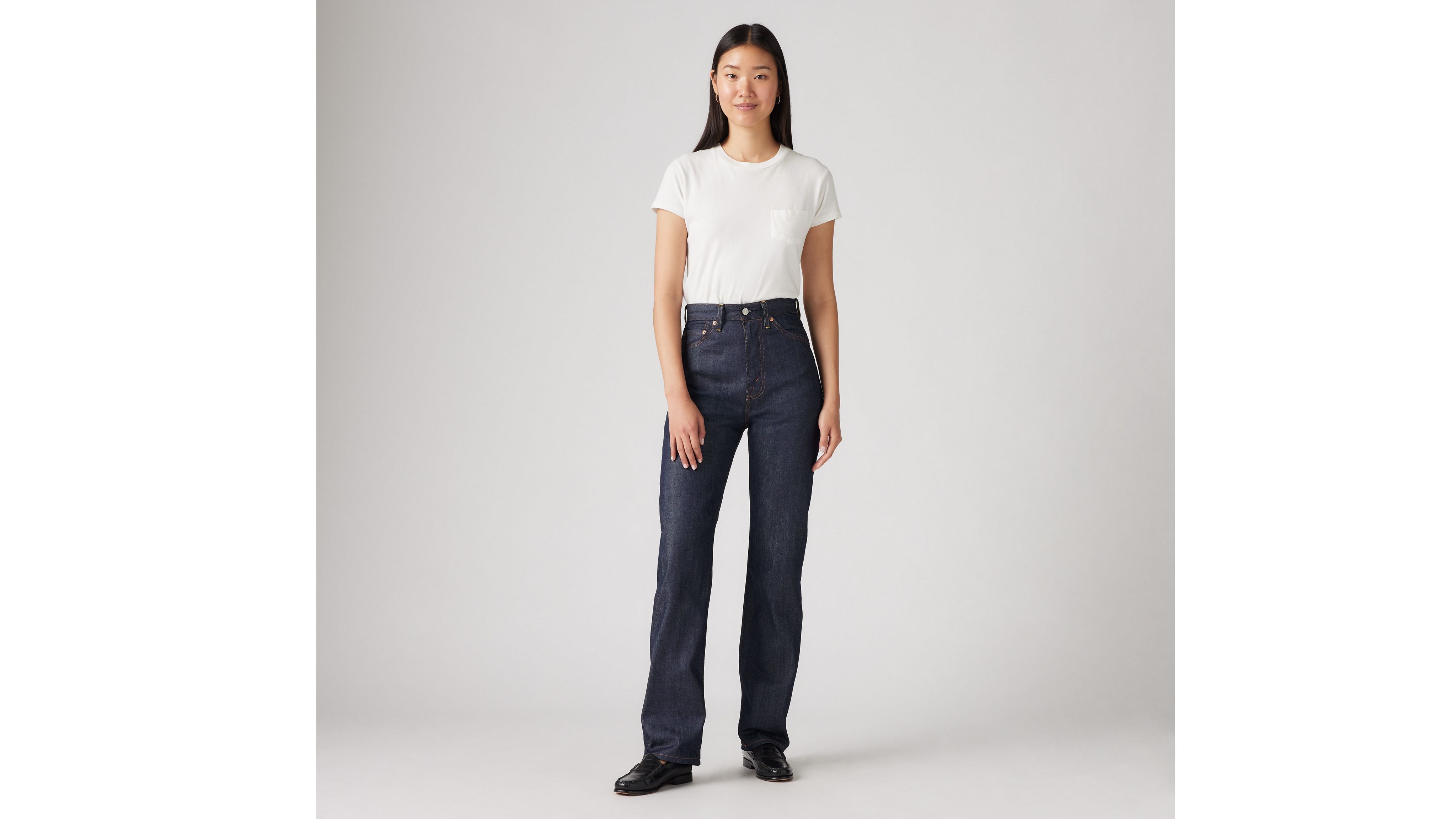 Levi's® Vintage Clothing 1950s 701 Jeans - Blue | Levi's® GB