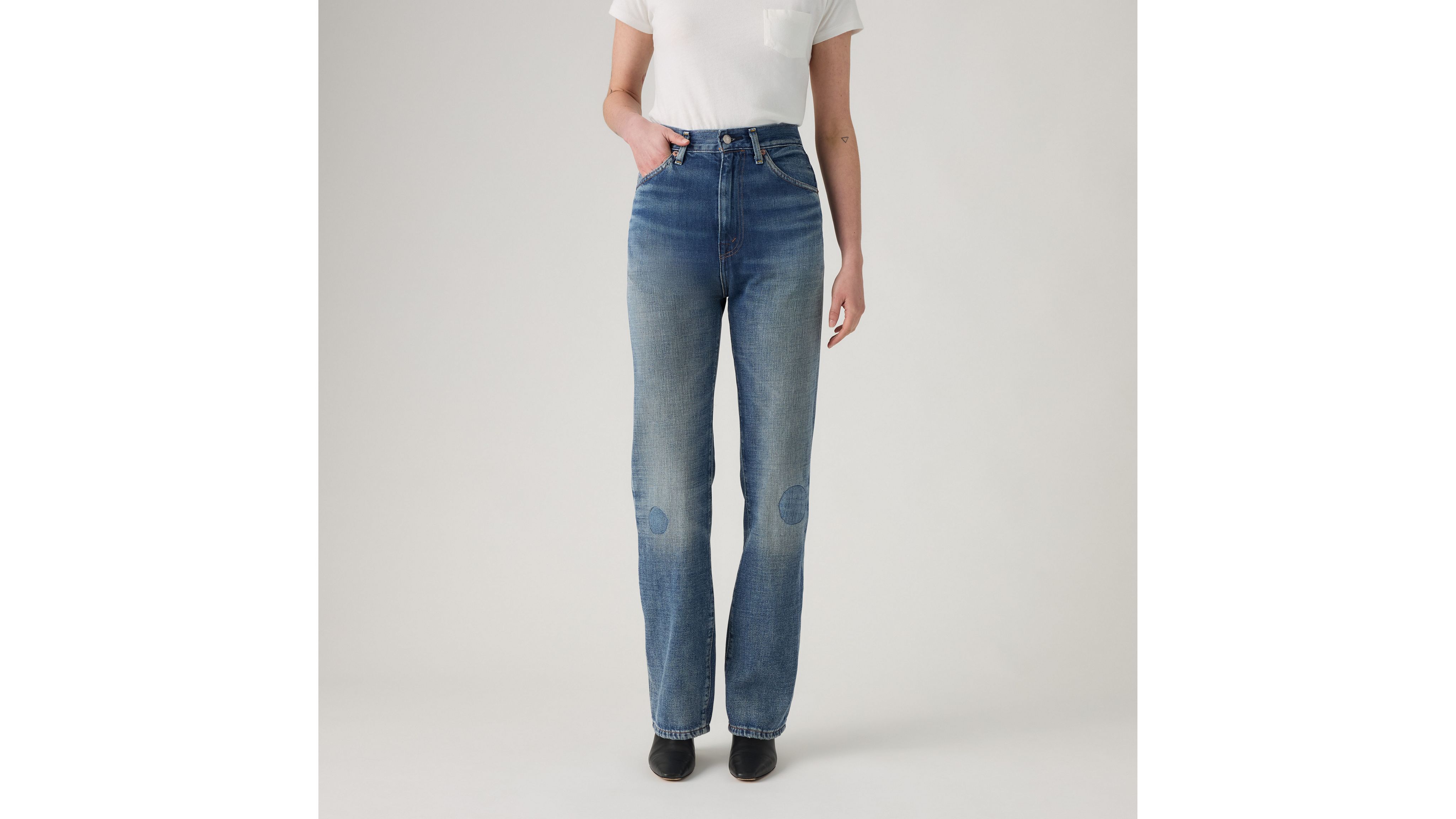 LEVI'S VINTAGE CLOTHING 701 1950モデル 1950's 701® Women's Jeans - Dark Wash | Levi's® US