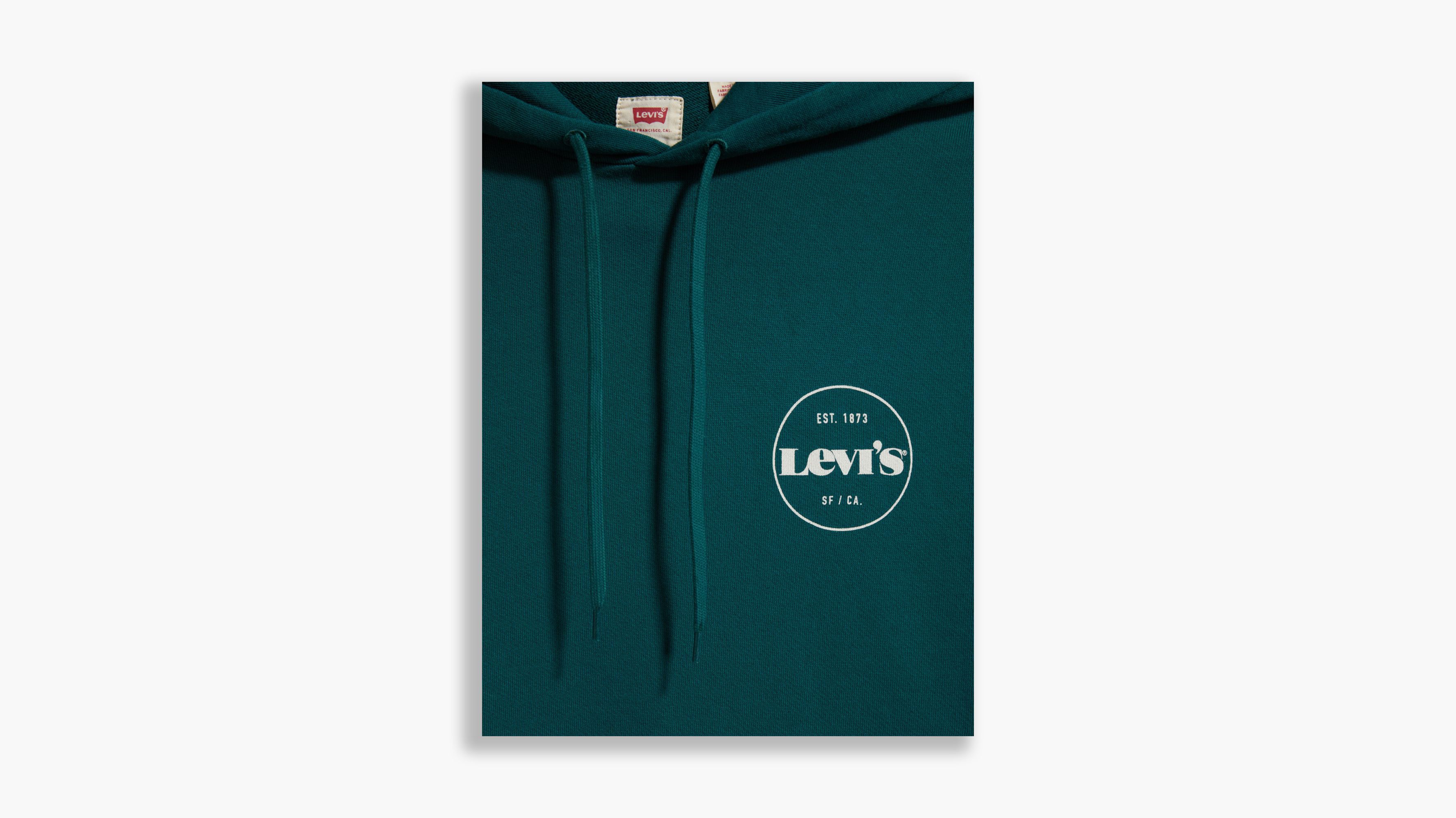 Blocked Open Hem Hoodie 6