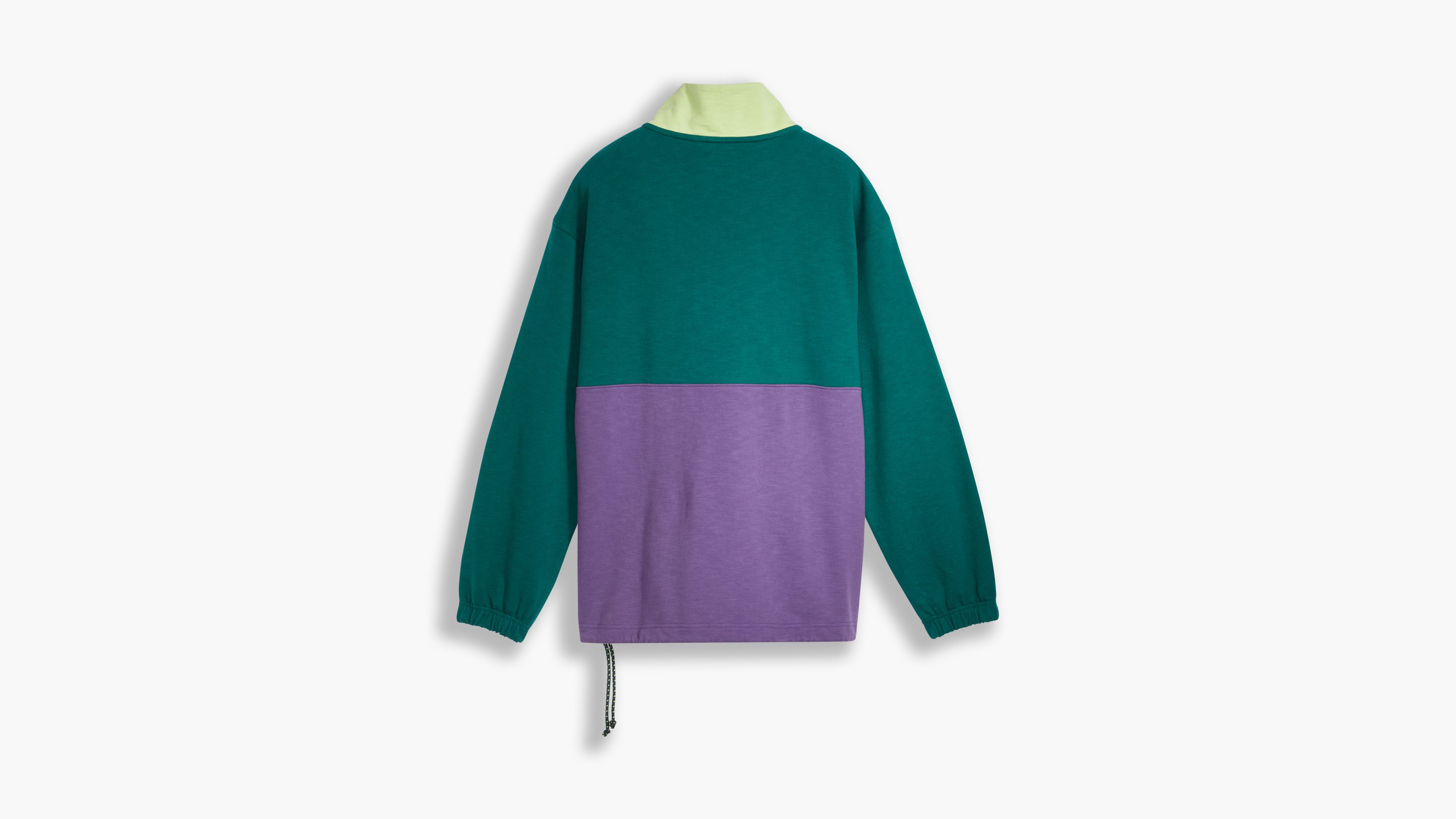 Quarter Zip Pop Over Fleece 5