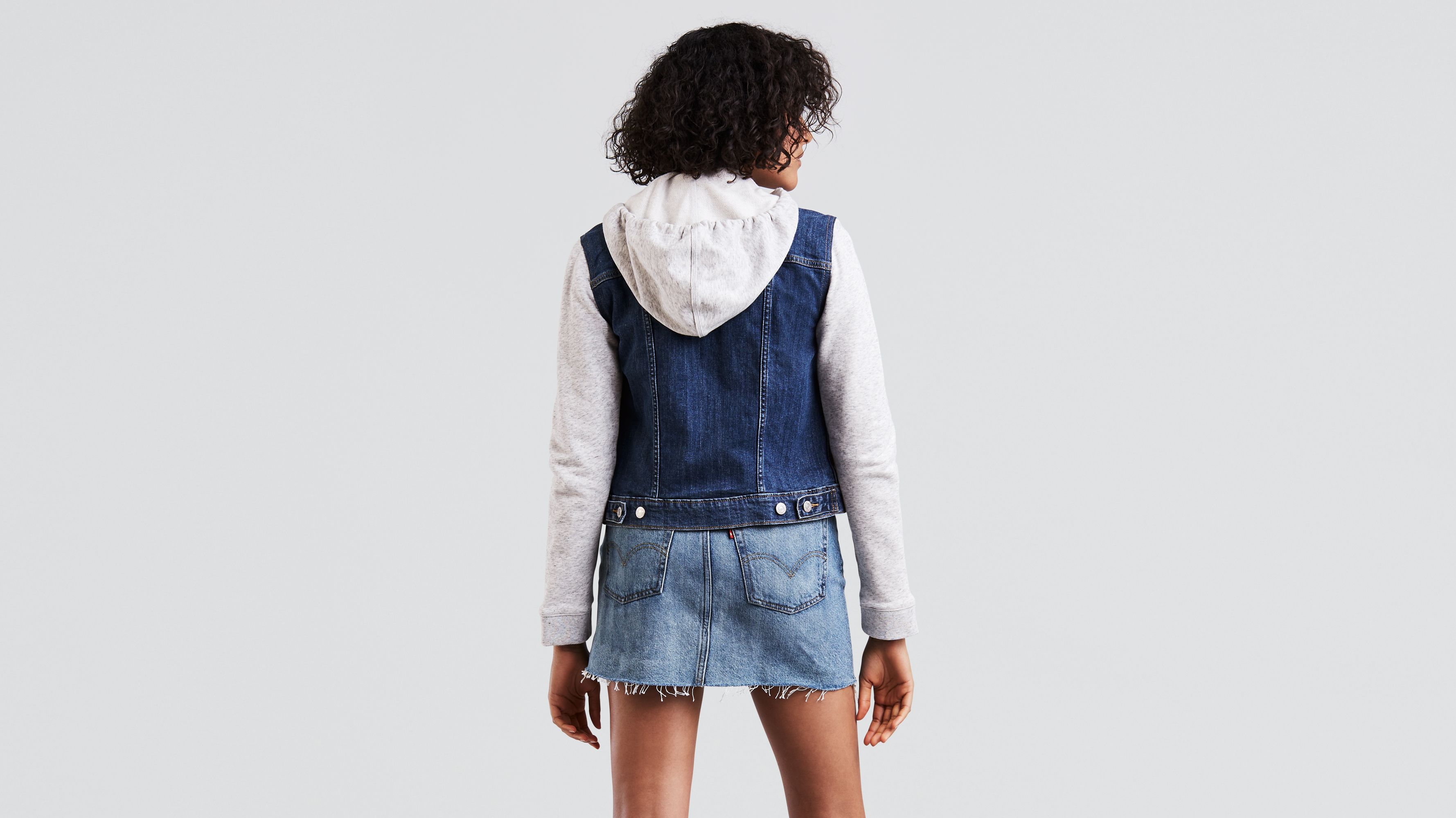 levi's women's hybrid original trucker jackets