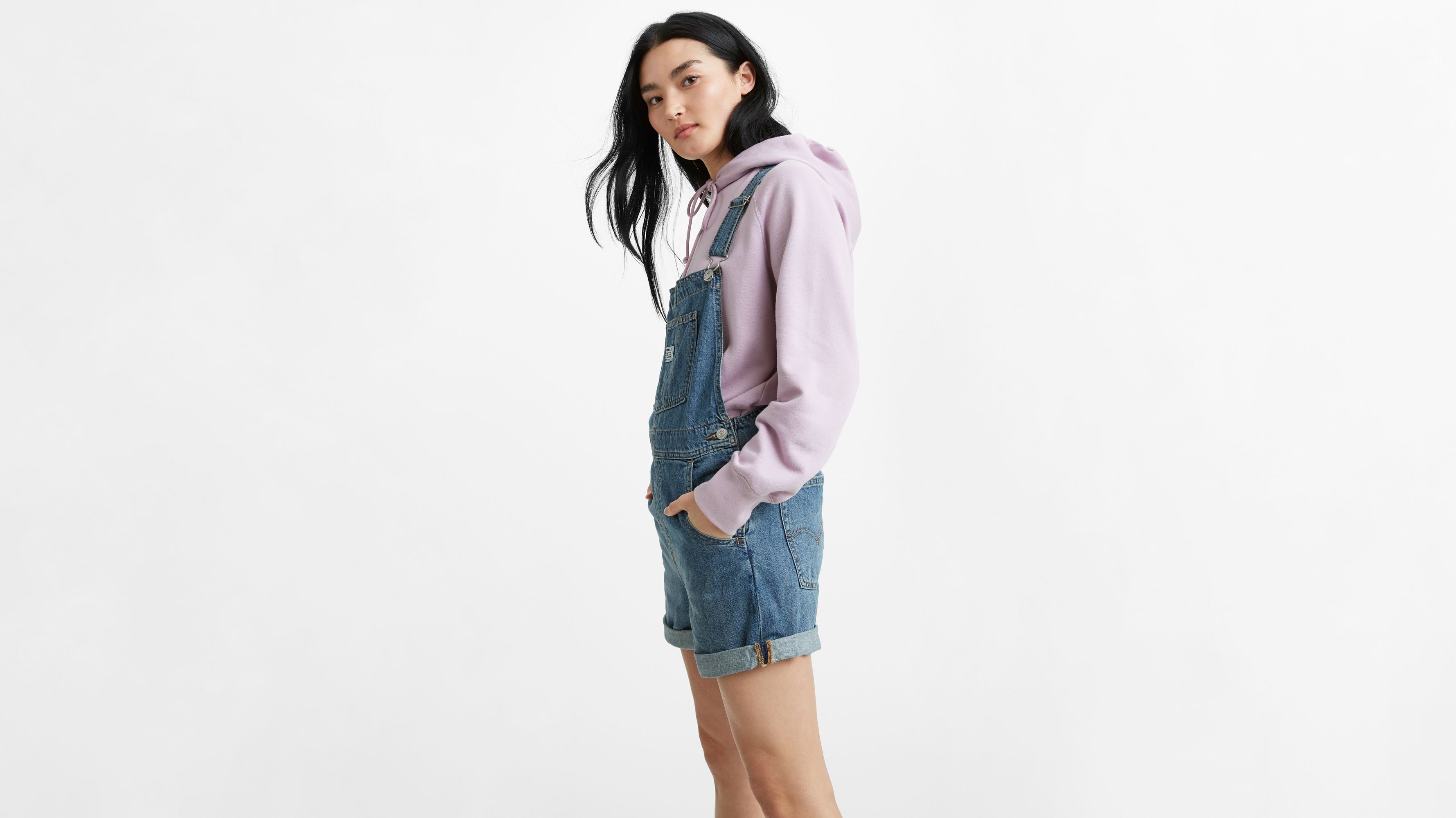 levi's vintage shortalls