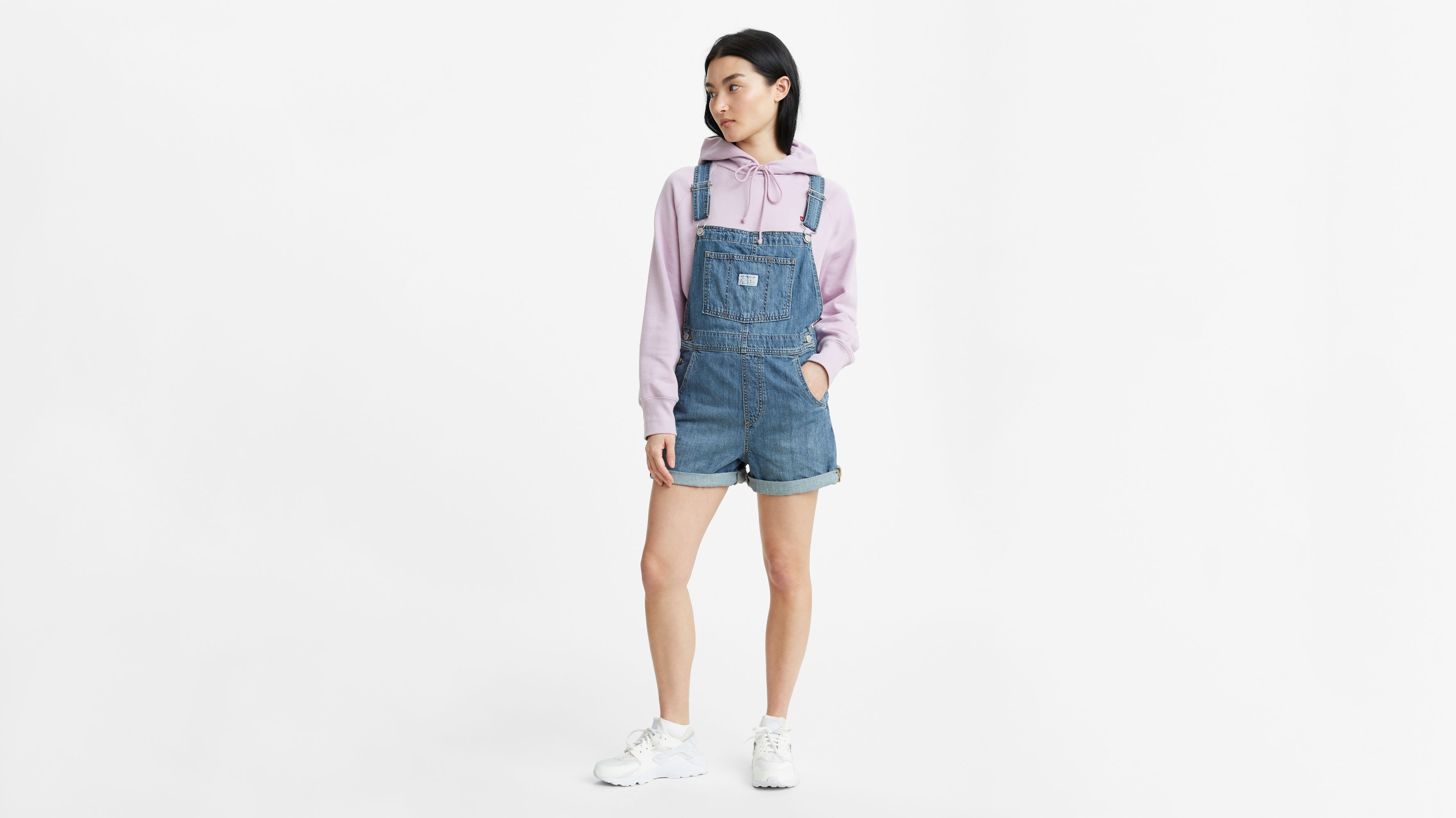 Levis vintage 2024 denim shortalls