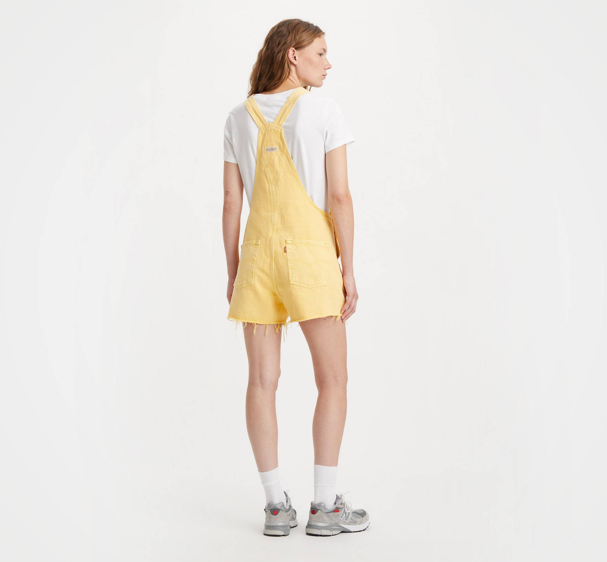 Vintage Women's Shortalls - Yellow | Levi's® US