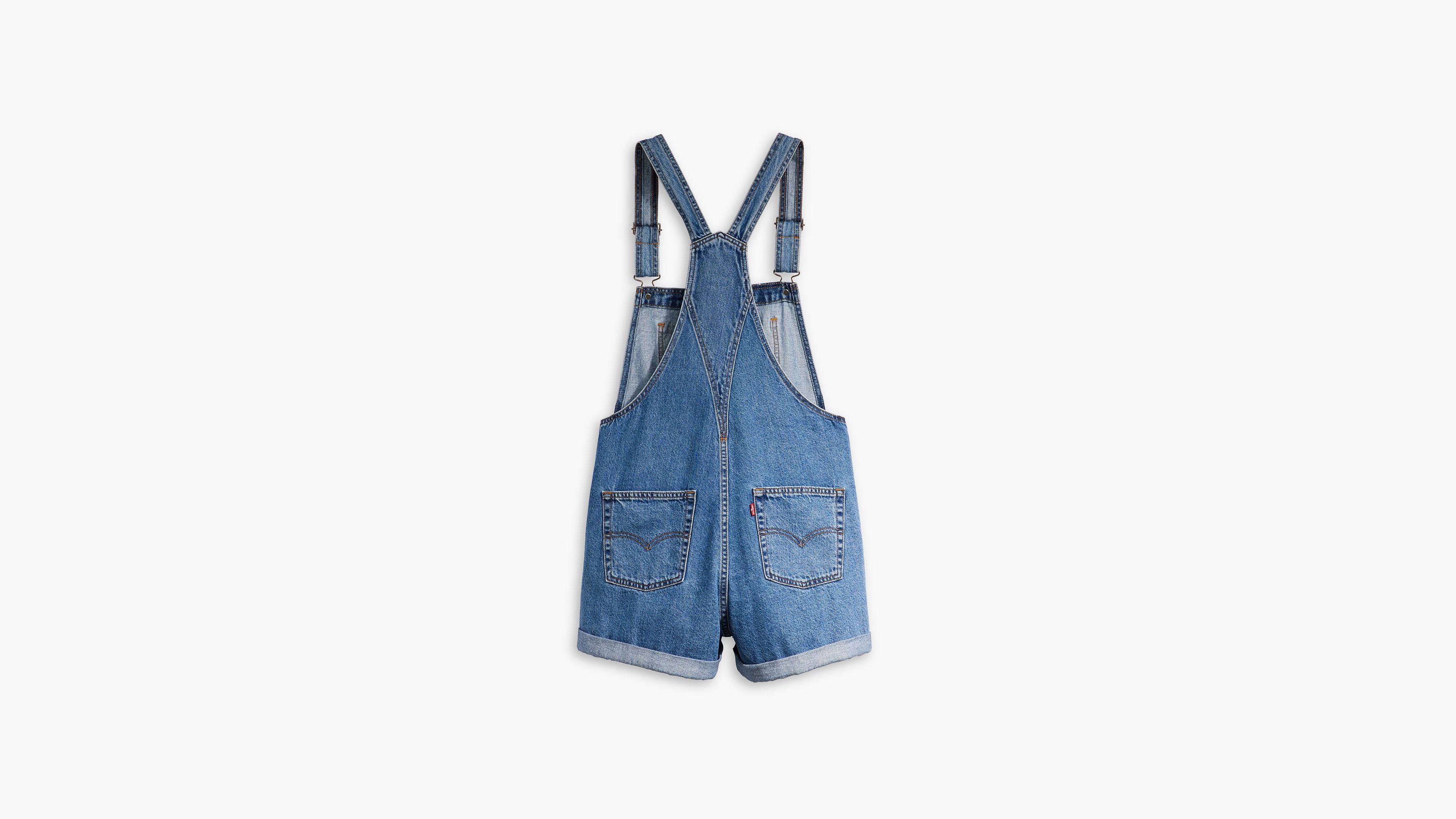 Vintage Women's Shortalls - Dark Wash