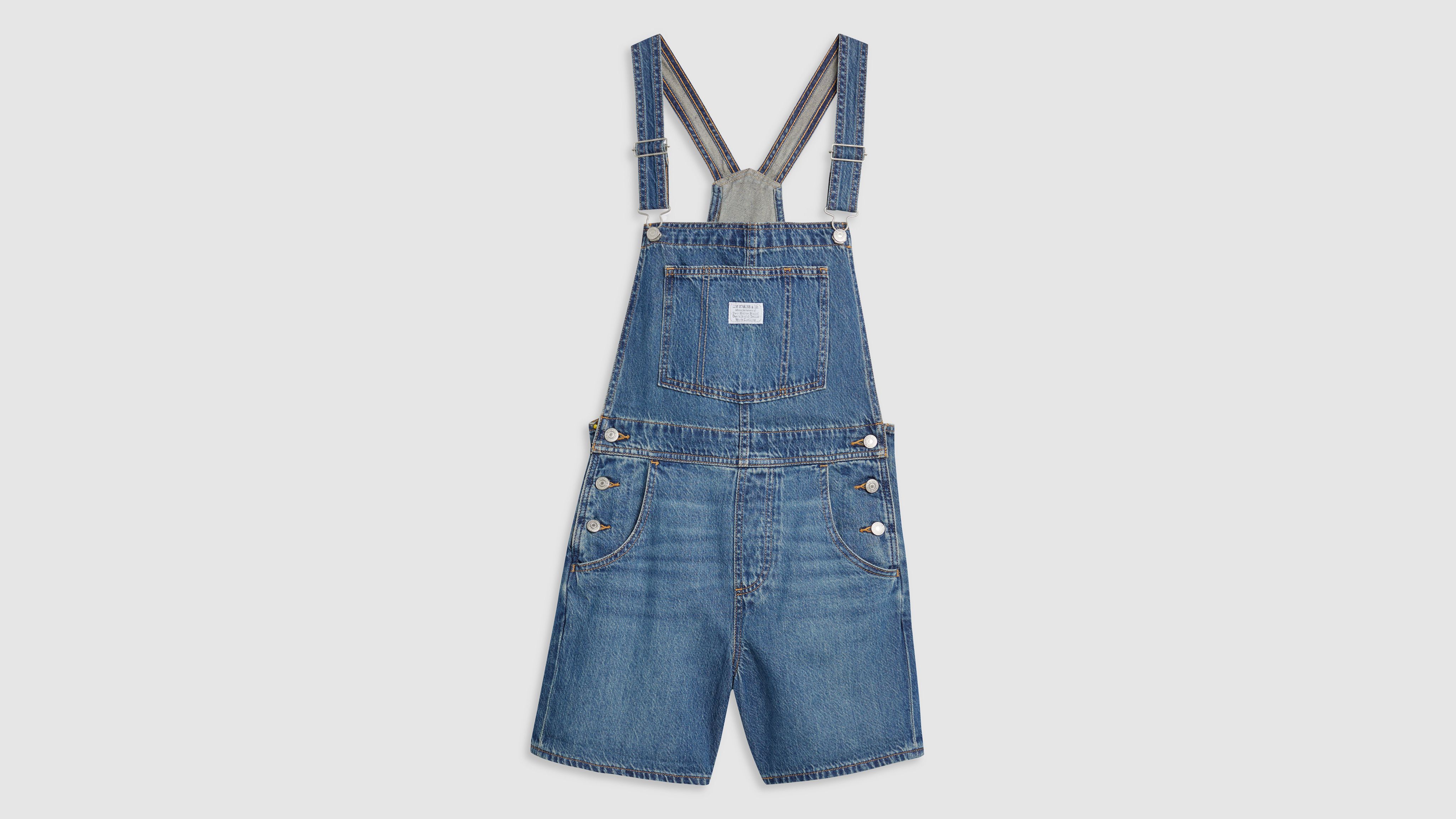 Vintage Women's Shortalls - Medium Wash | Levi's® US Vintage Women's Shortalls - Medium Wash | Levi's® US