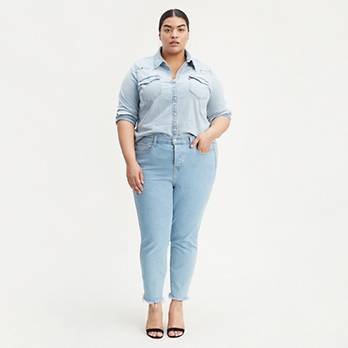 Wedgie Fit Skinny Women's Jeans (Plus Size) 1