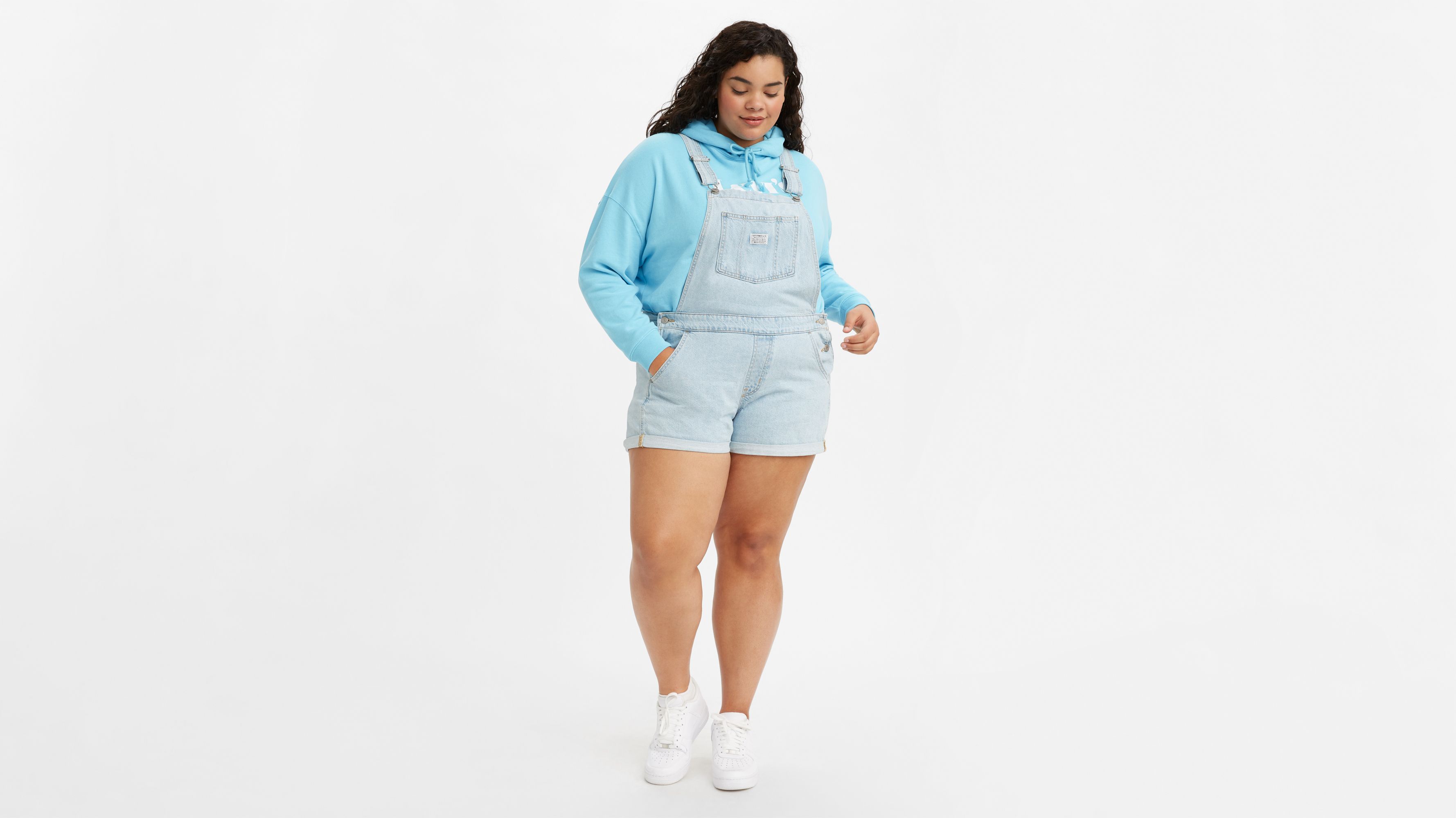 Women's Shortalls (Plus Size) 1