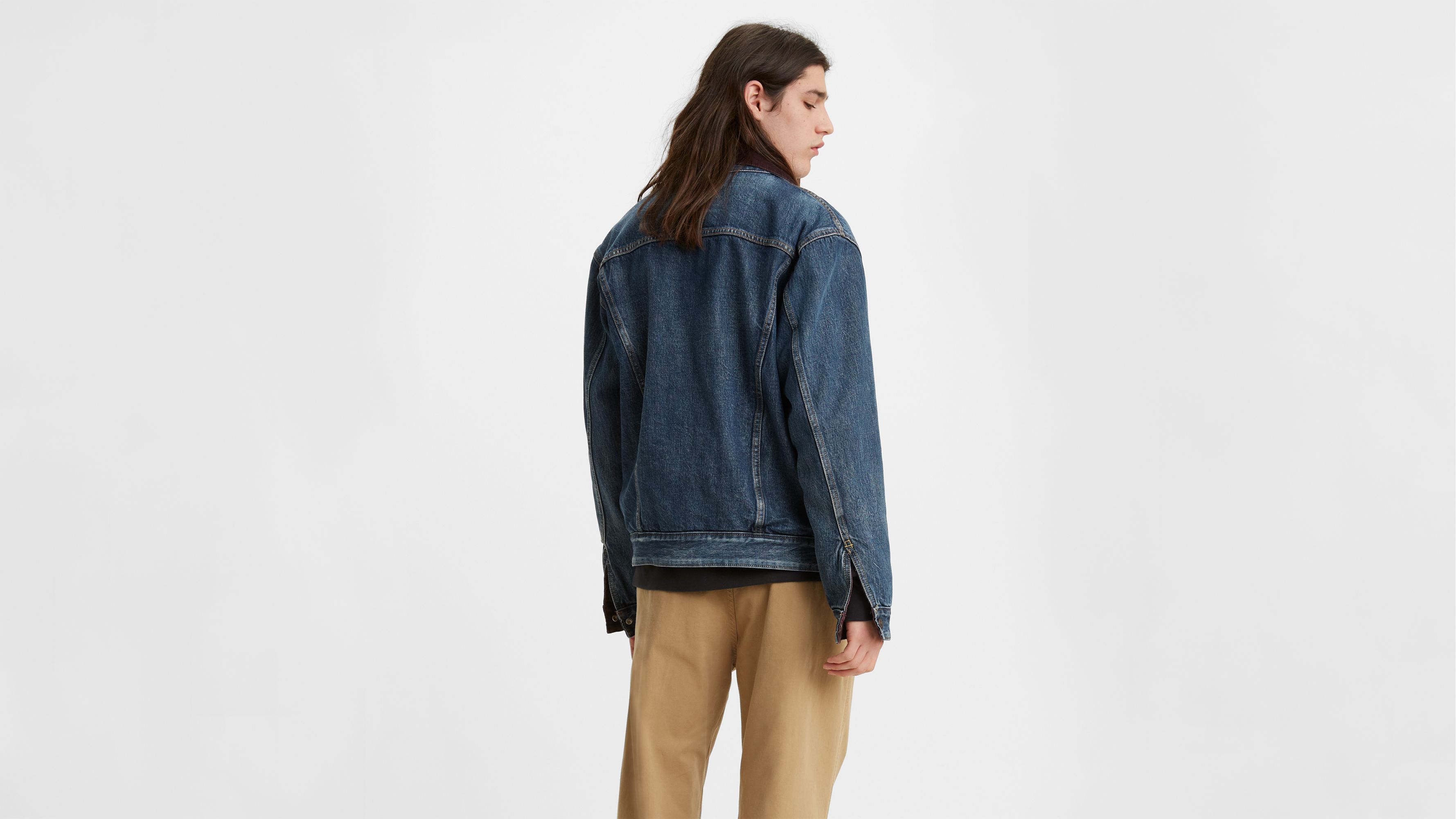 Two Faced Corduroy Trucker Jacket 2