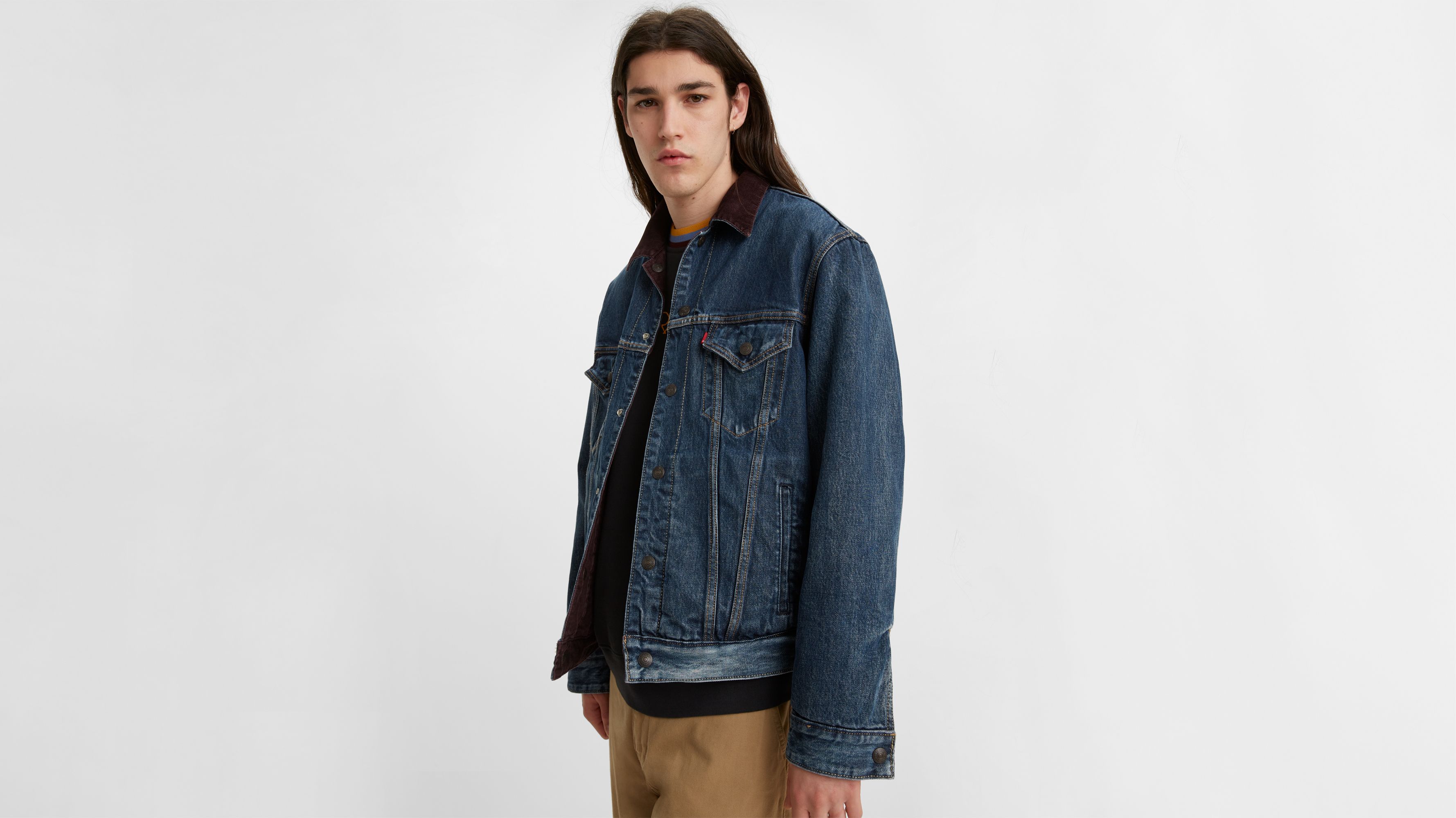 Two Faced Corduroy Trucker Jacket 4