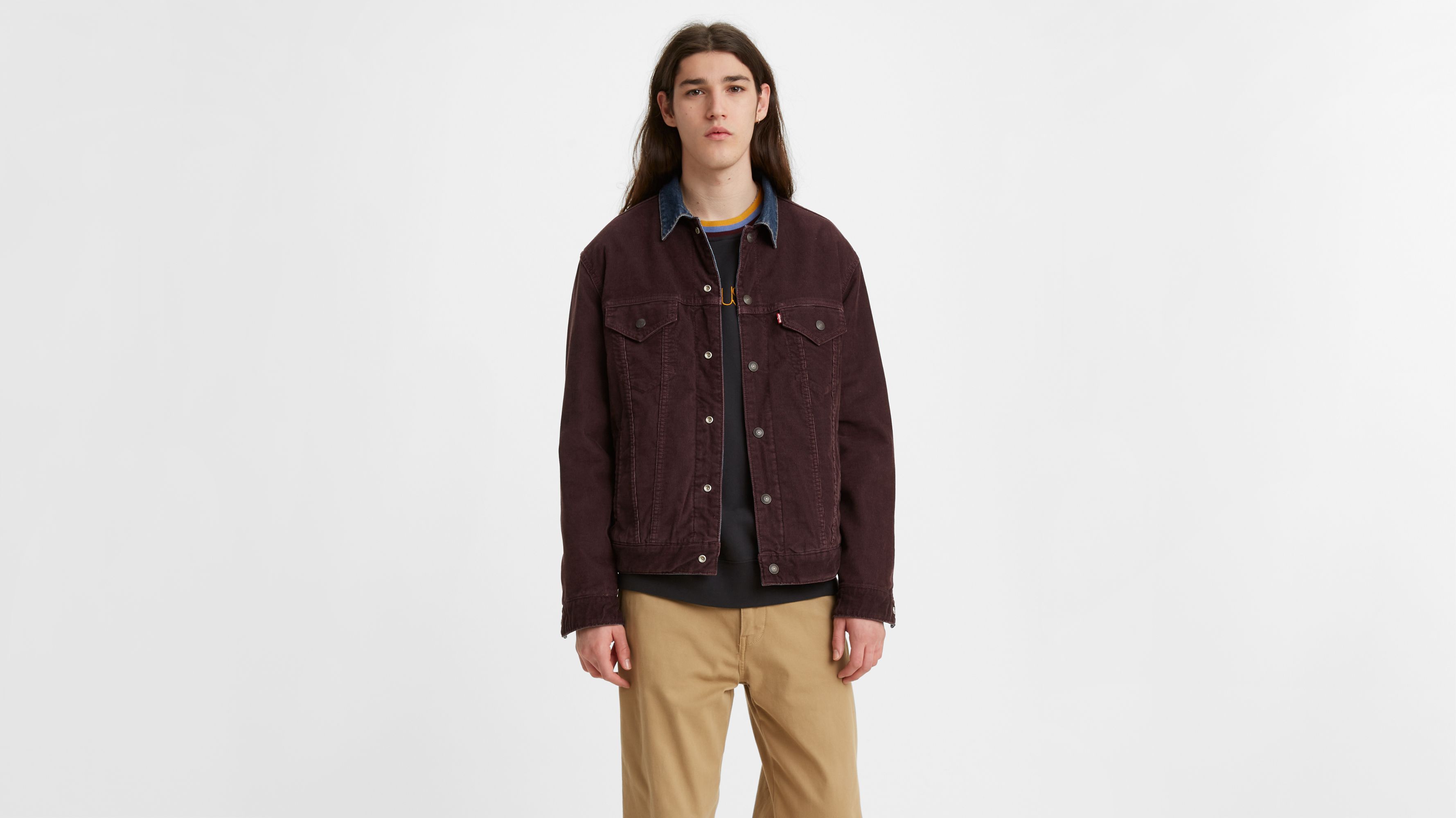 Two Faced Corduroy Trucker Jacket - Light Wash | Levi's® US