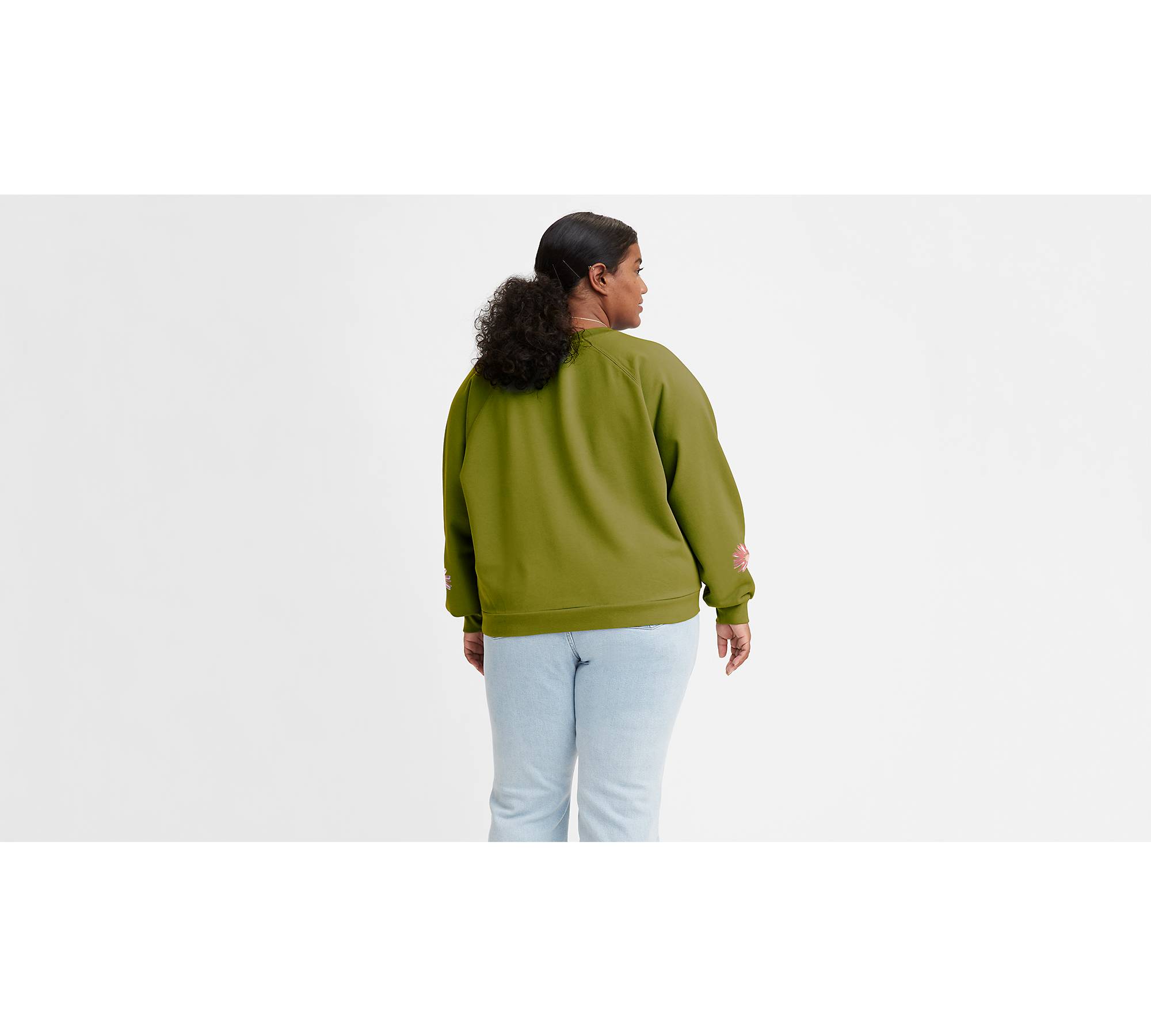 Vintage Raglan Crewneck Sweatshirt (plus Size) - Green | Levi's® CA