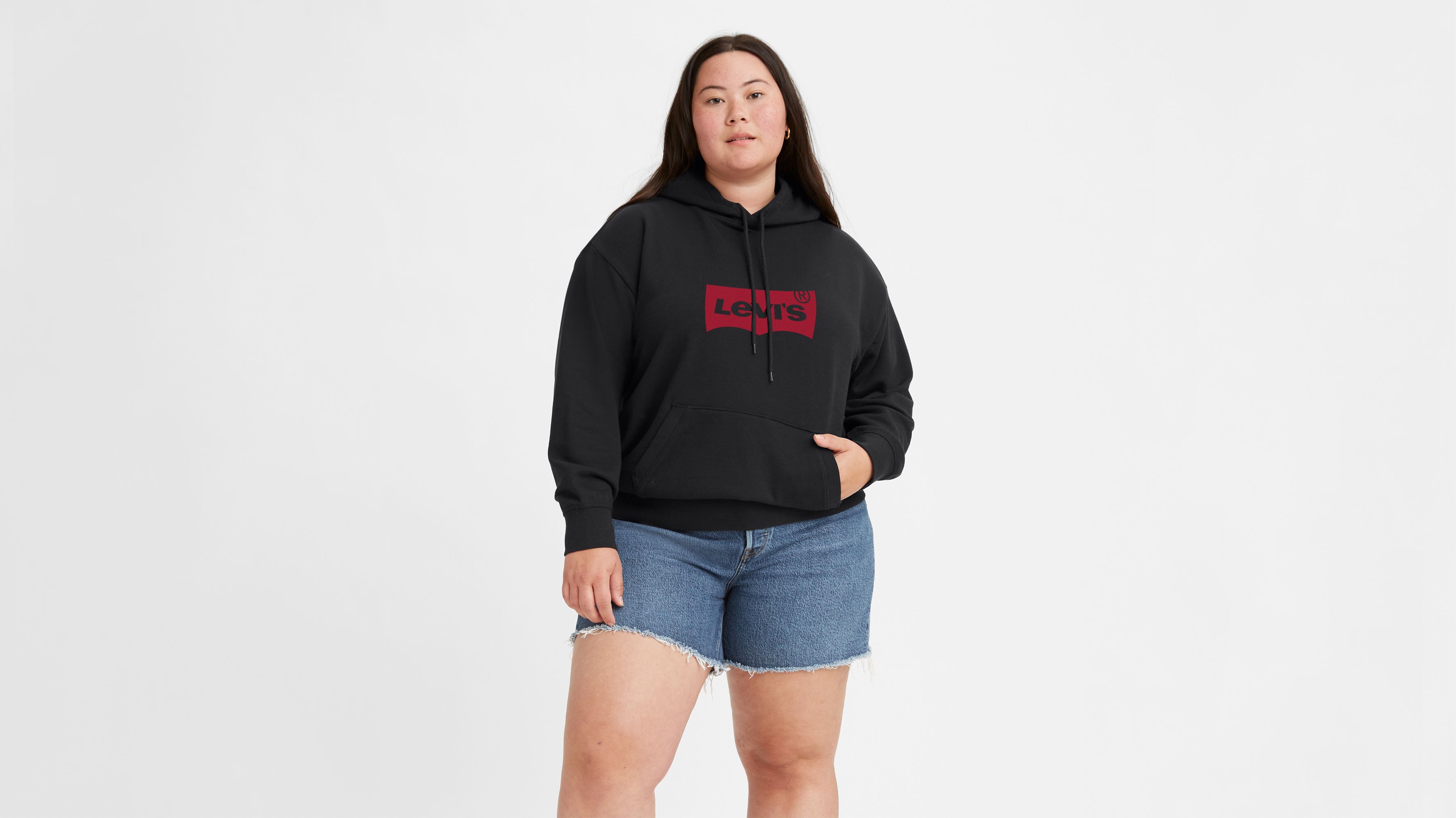 Standardowa bluza z kapturem i grafiką (rozmiar Plus) 1