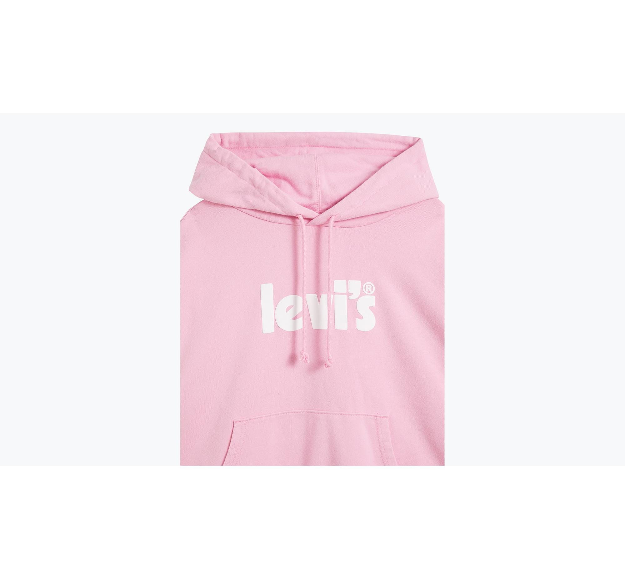 Graphic Standard Fit Hoodie (plus) - Pink | Levi's® GR