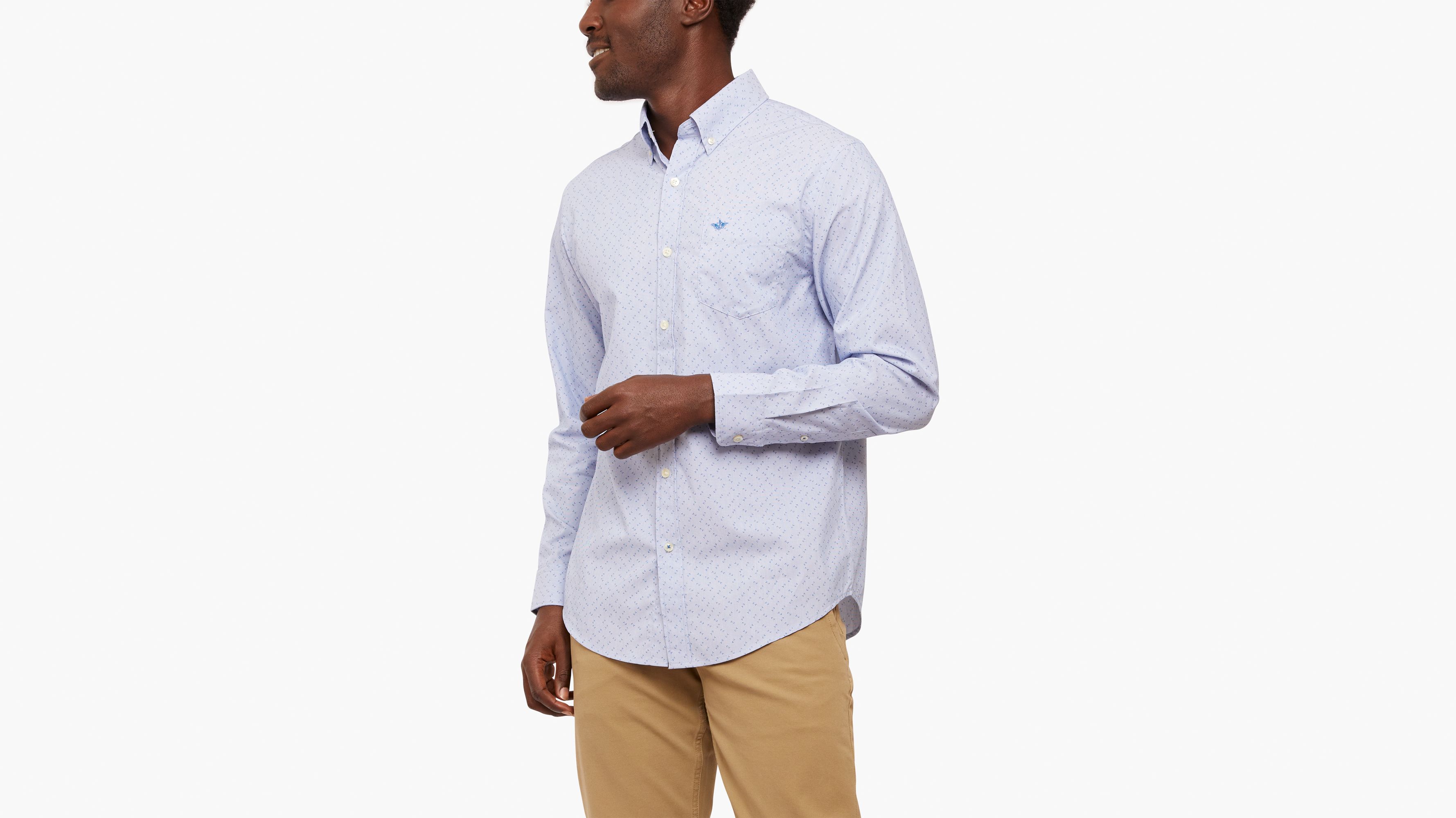 dockers fitted dress shirts