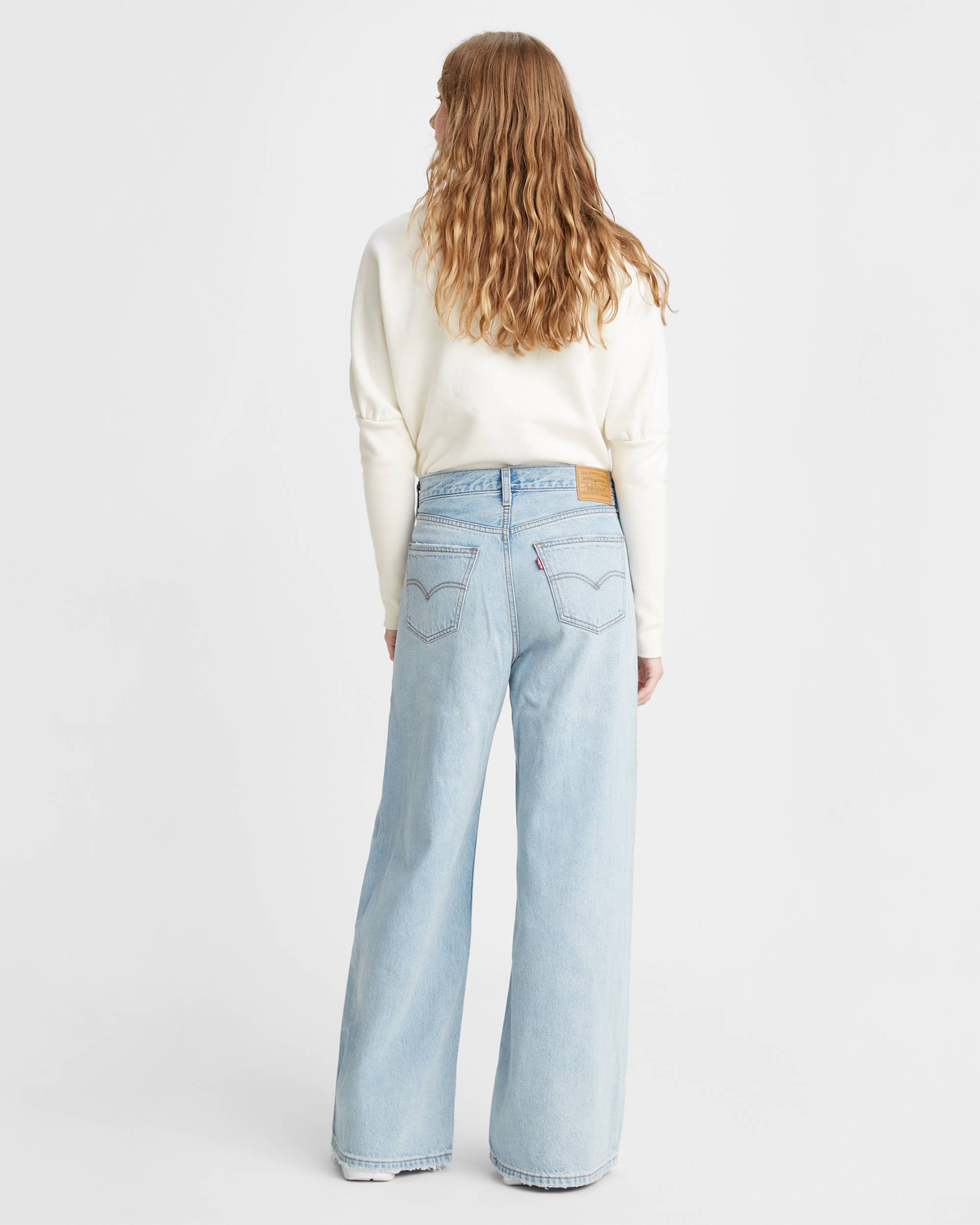 Loose Ultra Wide Leg Women's Jeans - Light Wash | Levi's® US Loose Ultra Wide Leg Women's Jeans - Light Wash | Levi's® US