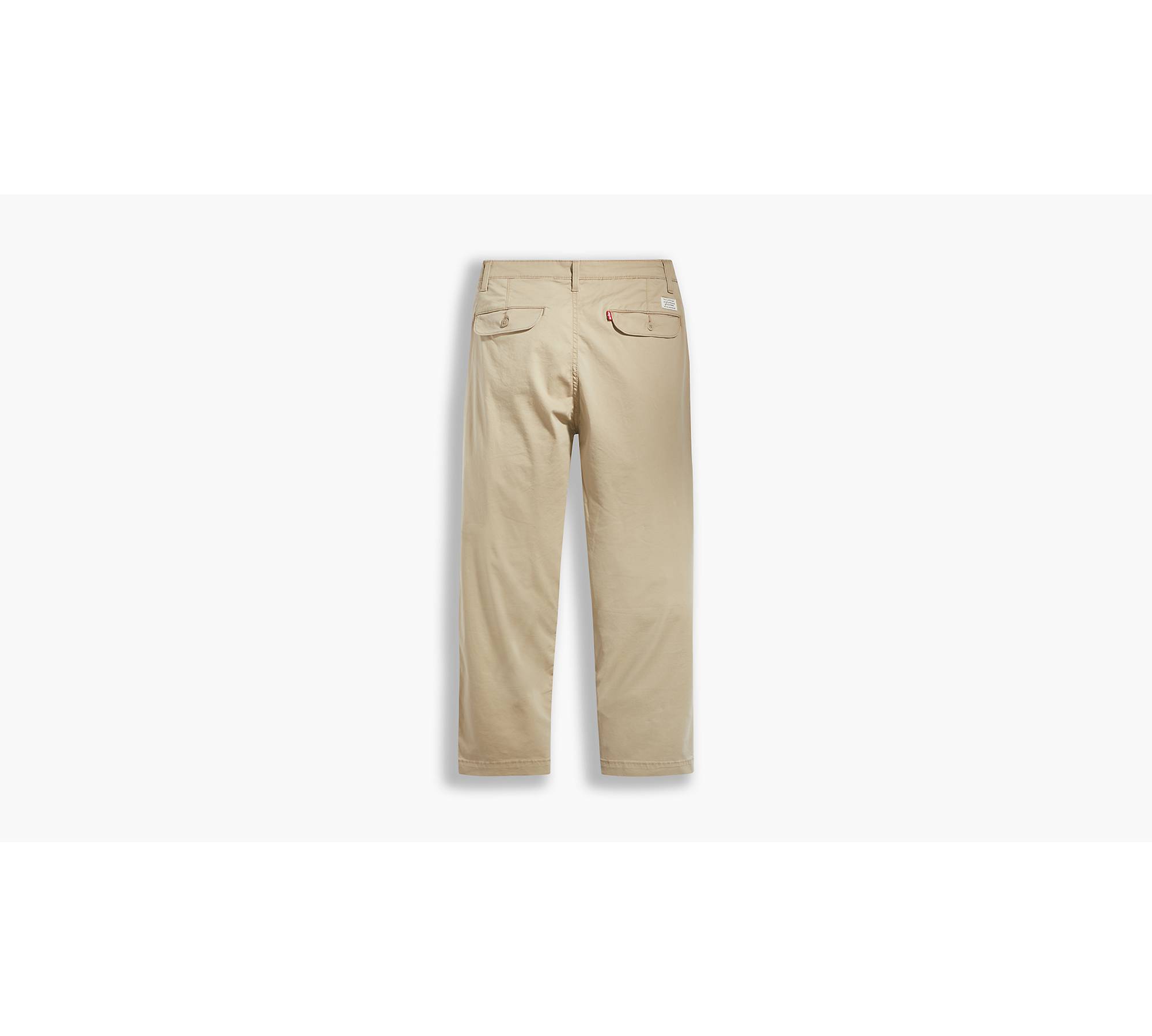 Xx Stay Loose Pleated Crop Pants - Neutral | Levi's® IT