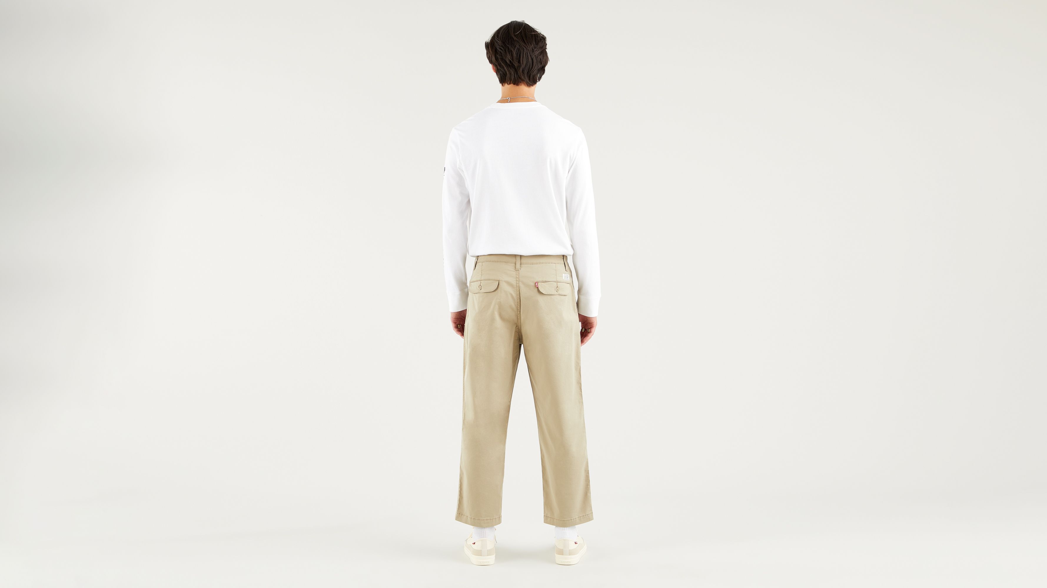 Spodnie XX Stay Loose z plisami i nogawkami nad kostkę 3