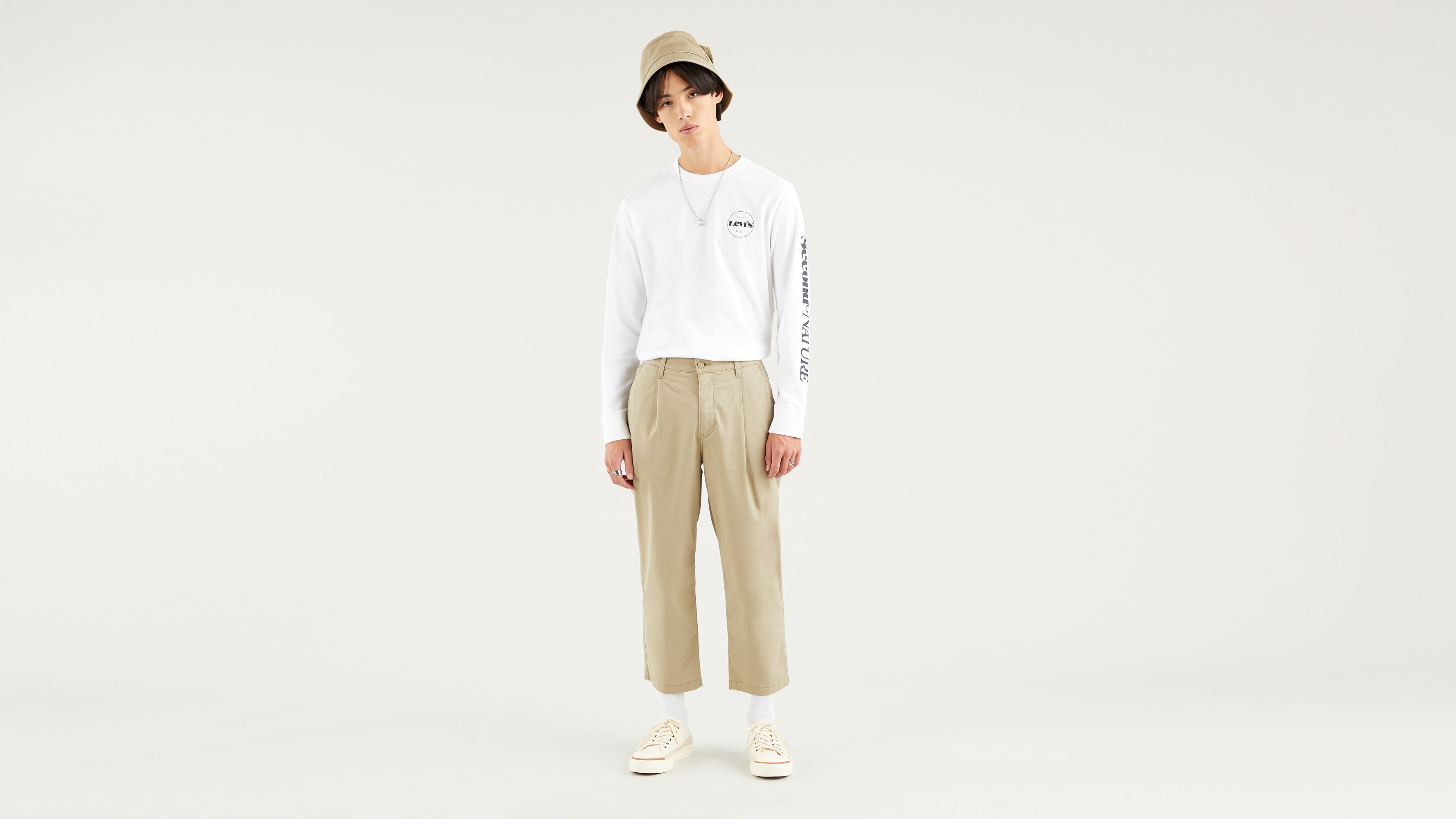 XX Stay Loose Pleated Crop Pants 1