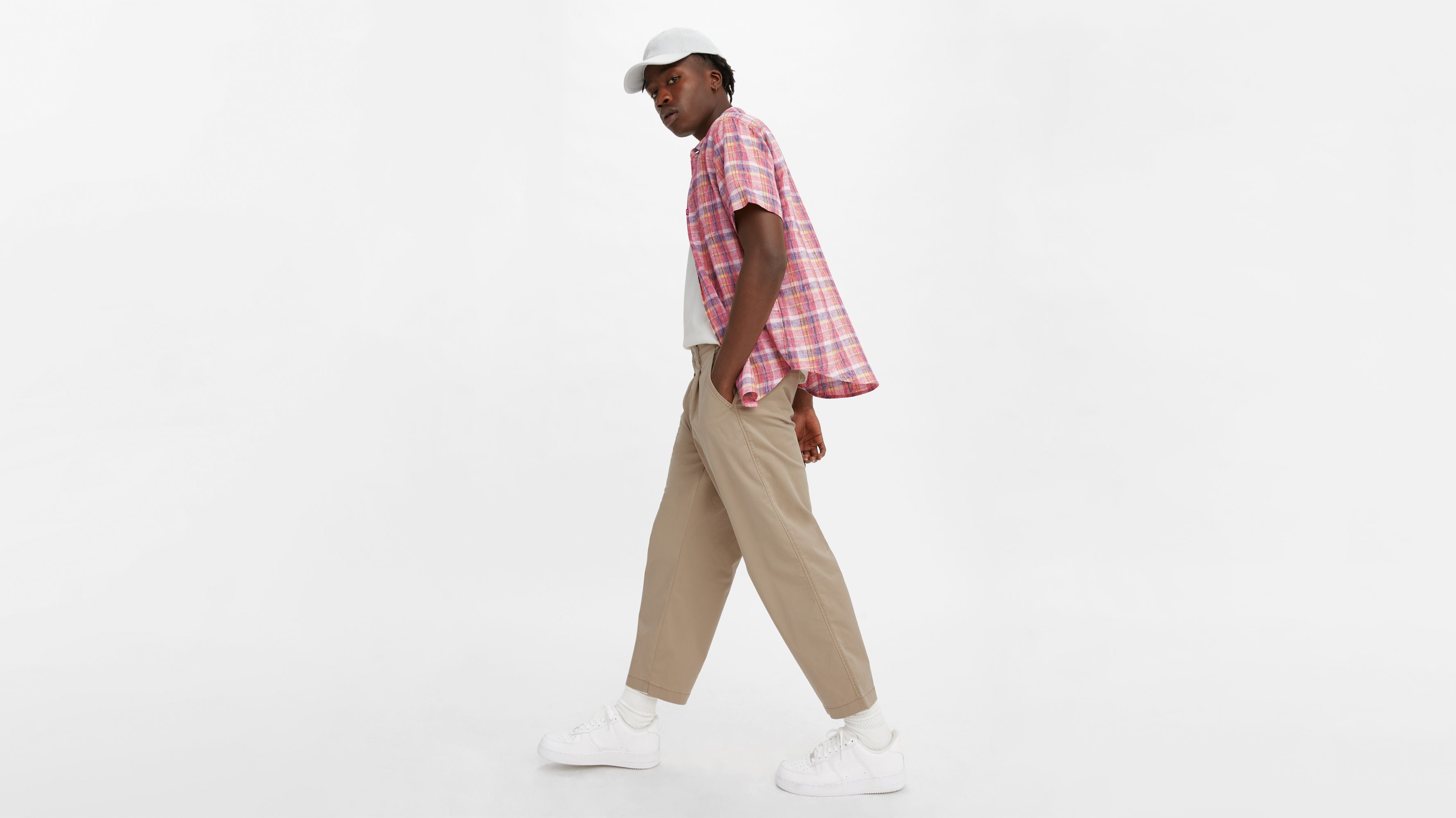 Levi's® Xx Stay Loose Cropped Pleated Men's Pants Brown Levi's® US