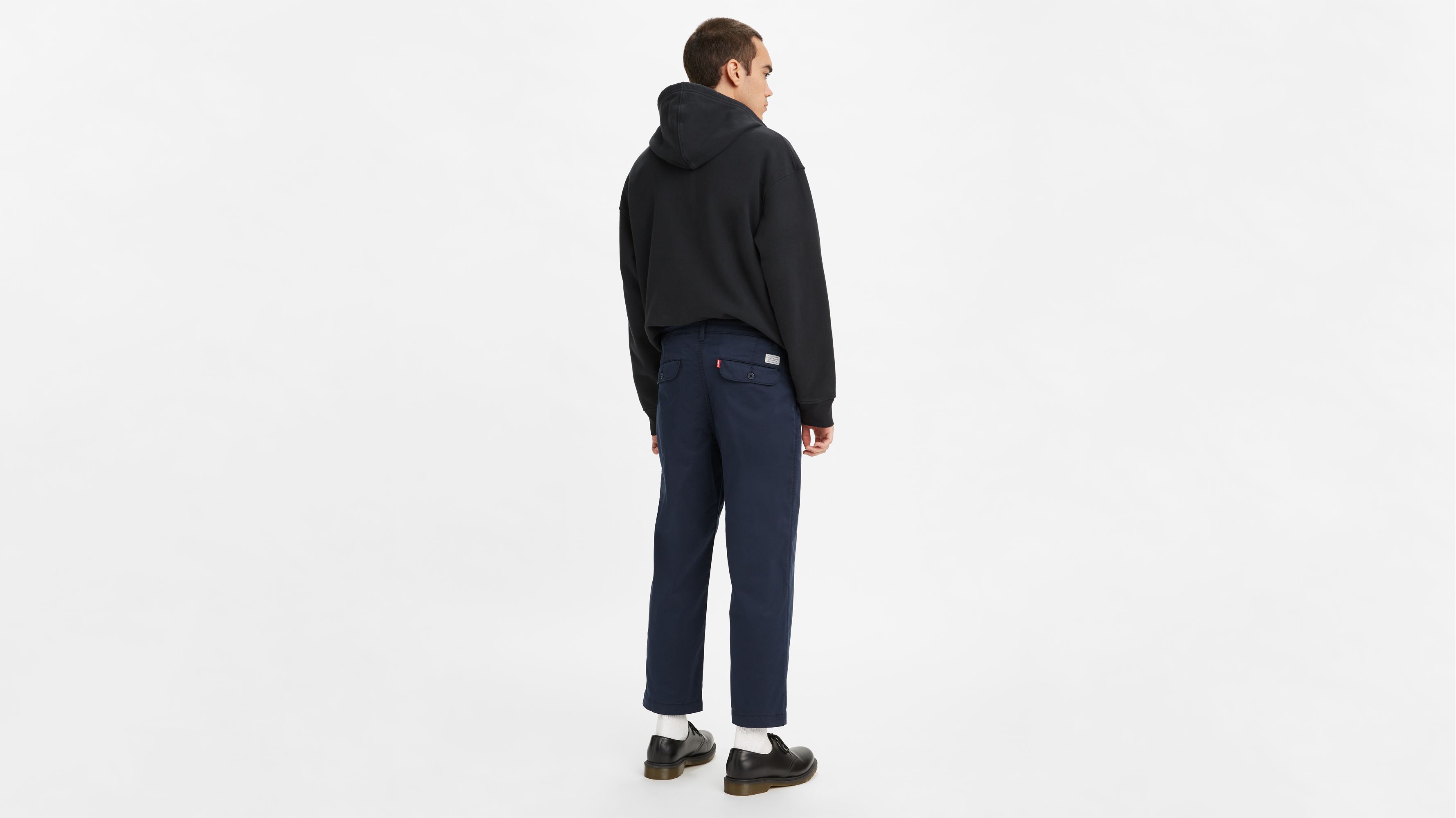 Levi's® Xx Stay Loose Cropped Pleated Men's Pants - Blue | Levi's® US