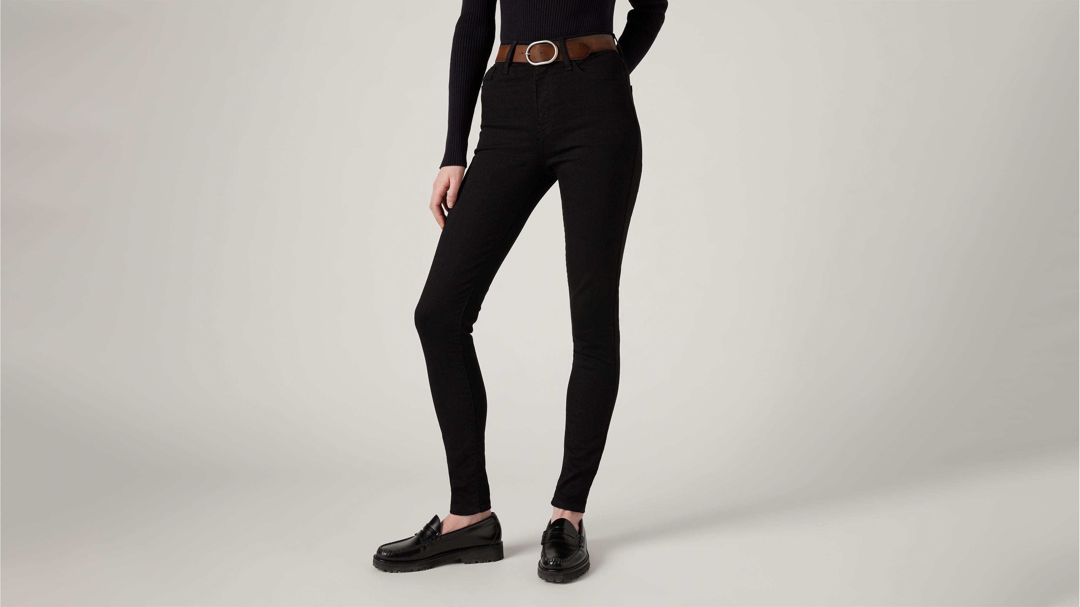 720 High Rise Super Skinny Jeans Black Levi s HU