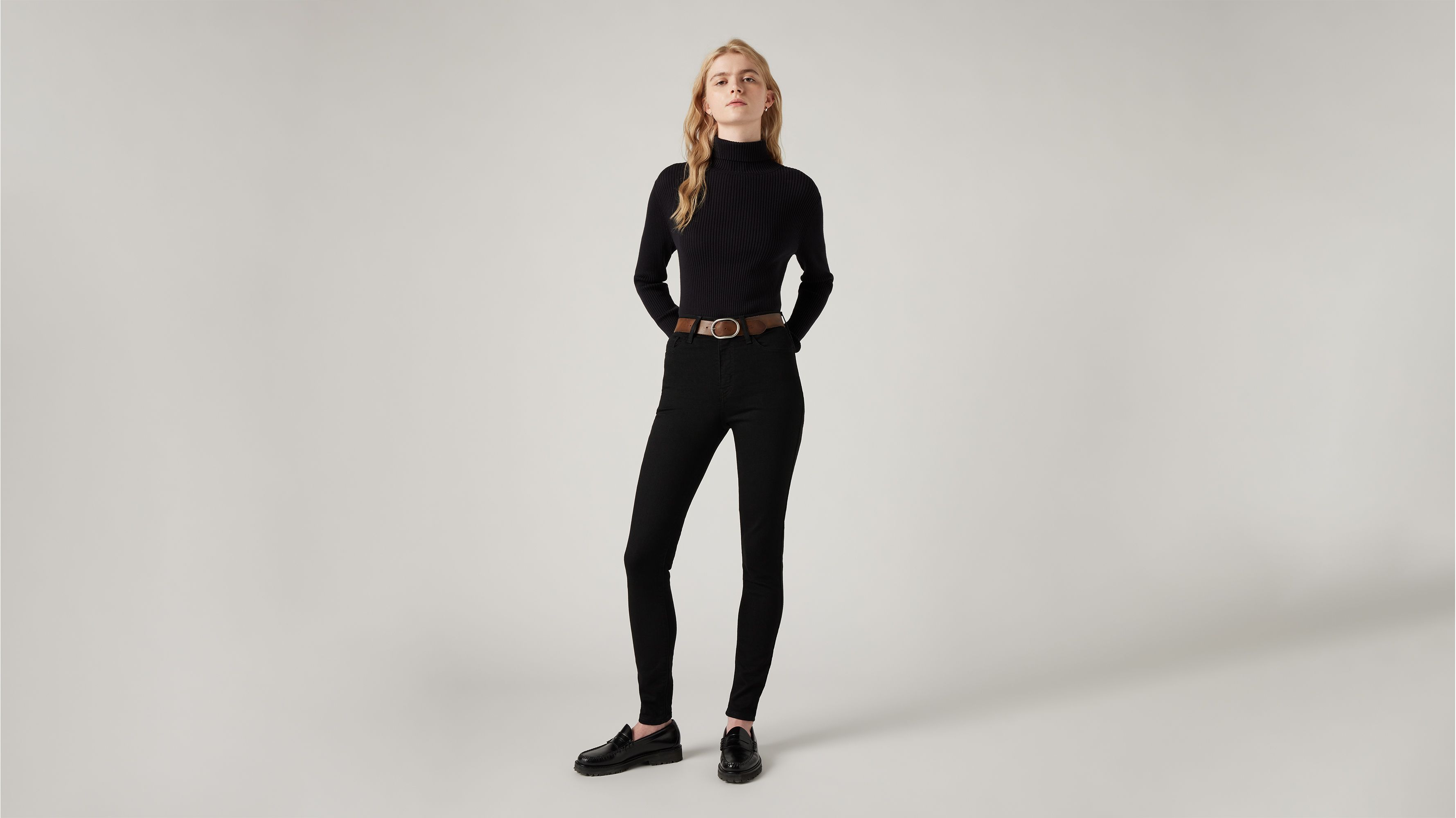 720 High Rise Super Skinny Women's Jeans - Black | Levi's® US