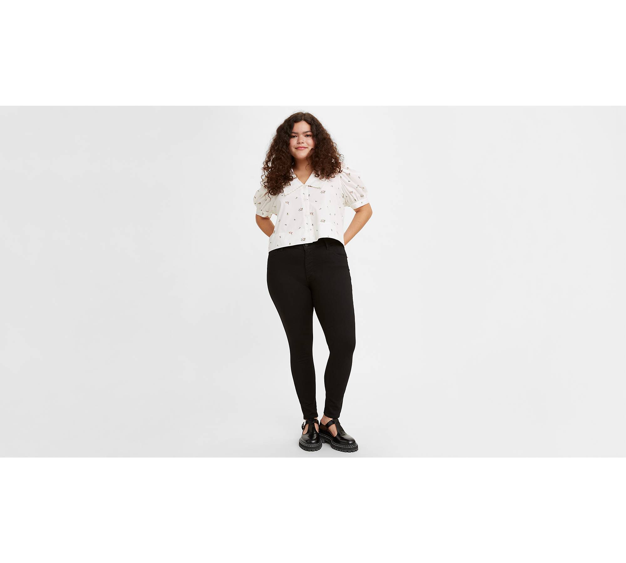 Women's Super High-Rise Tapered Chino Pants - A New Day Black 18