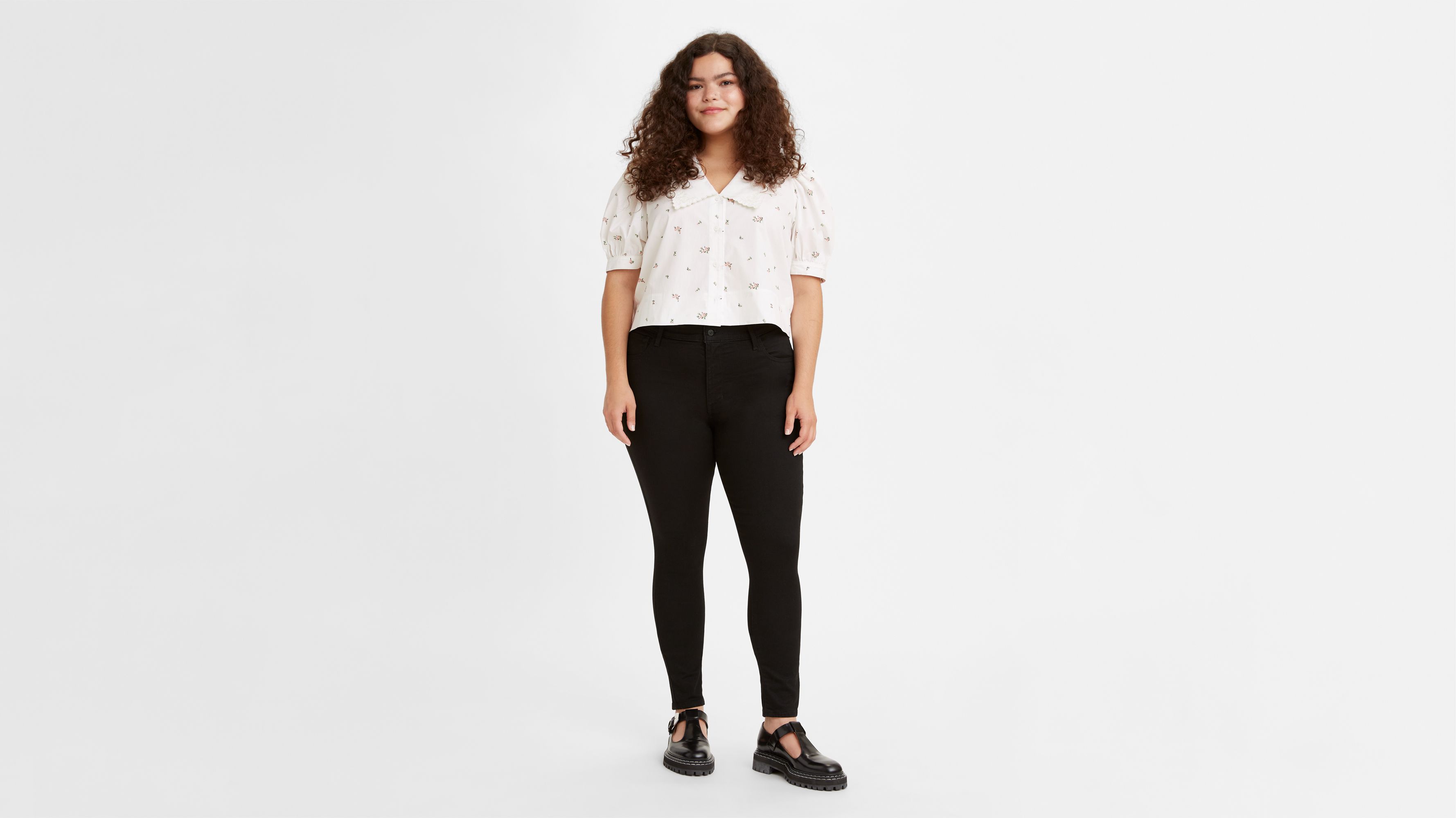 720 High Rise Super Skinny Women's Jeans - Black | Levi's® US