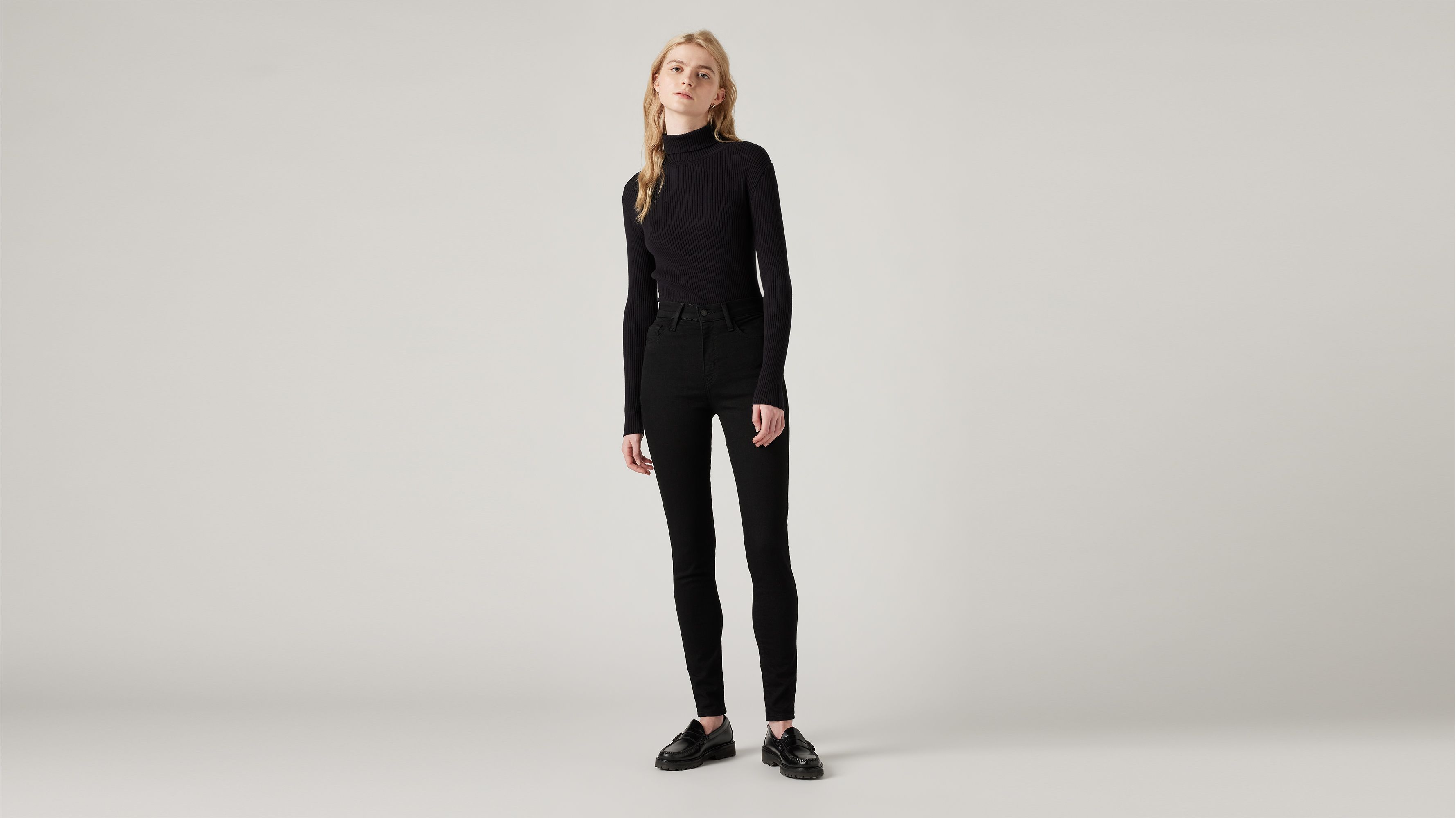 720 High Rise Super Skinny Jeans Black Levi s NO