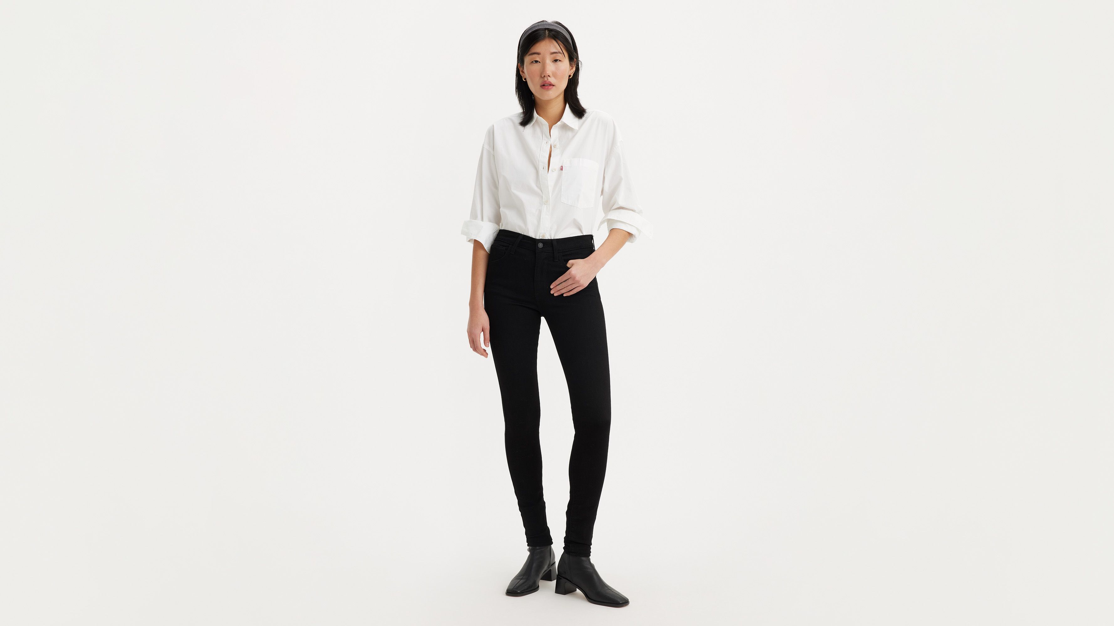 simone high rise super skinny