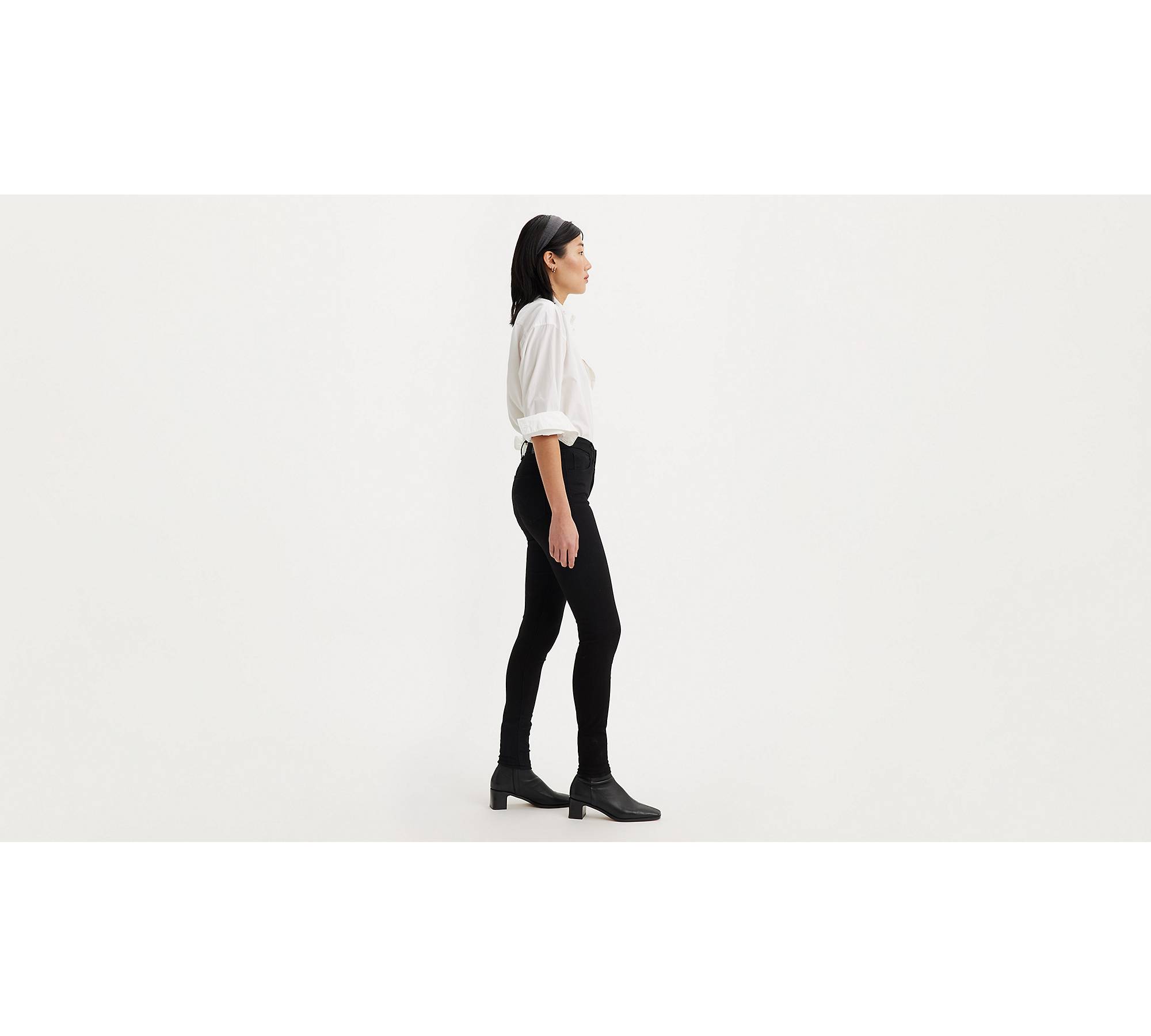 720 High Rise Super Skinny Women's Jeans - Black | Levi's® CA