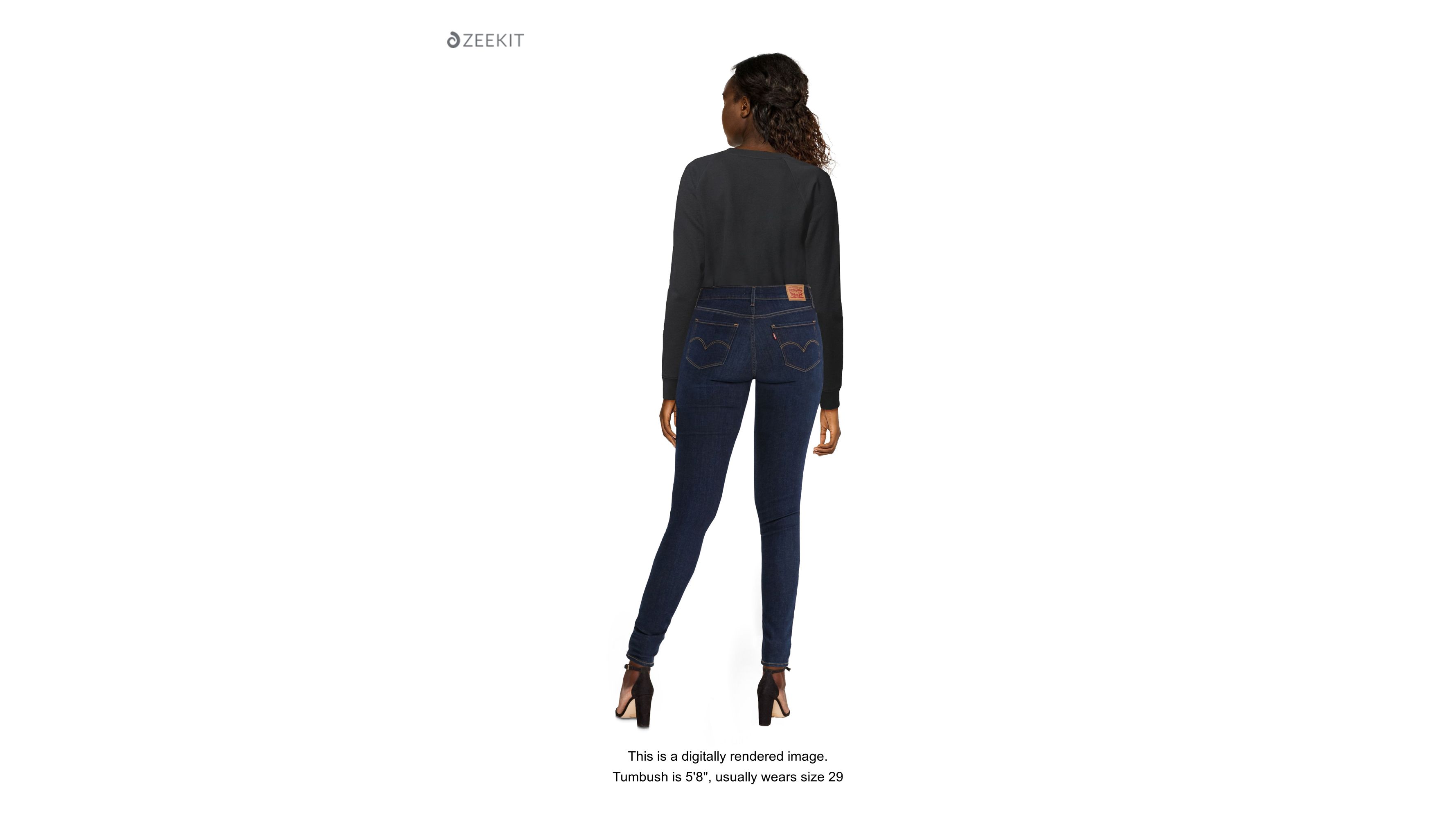 levis 720 high rise super skinny jeans