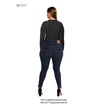 720 High Rise Super Skinny Women's Jeans 8