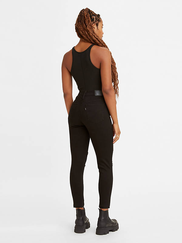 720 High Rise Super Skinny Women's Jeans - Black | Levi's® US