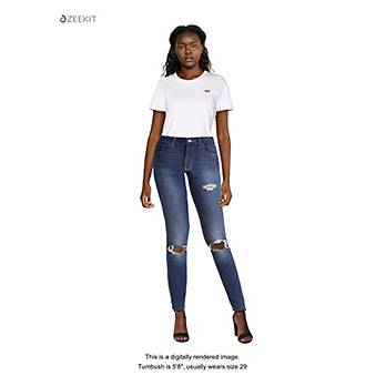 720 High Rise Super Skinny Women's Jeans 5