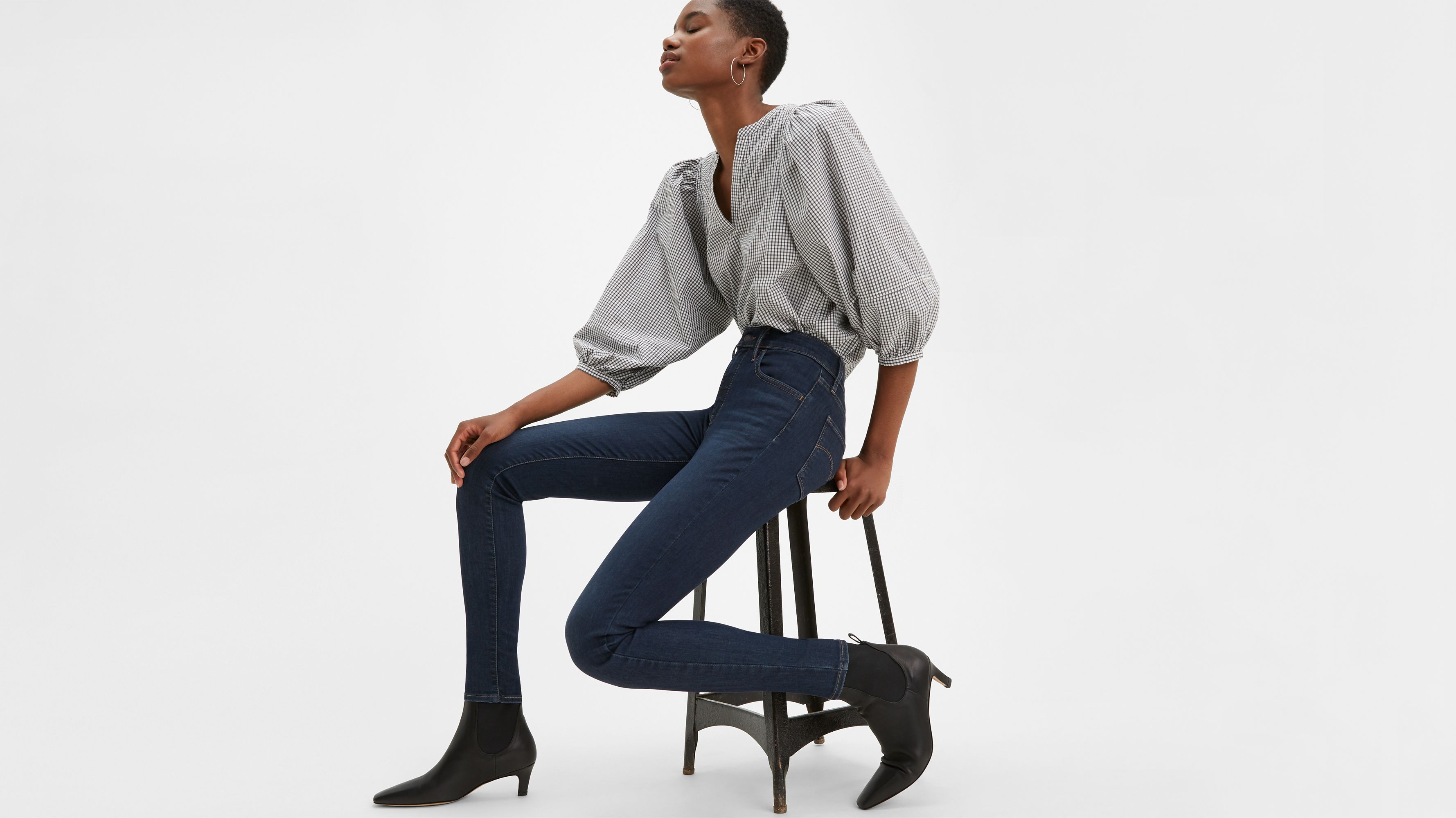 720 High Rise Super Skinny Women's Jeans - Dark Wash | Levi's® US