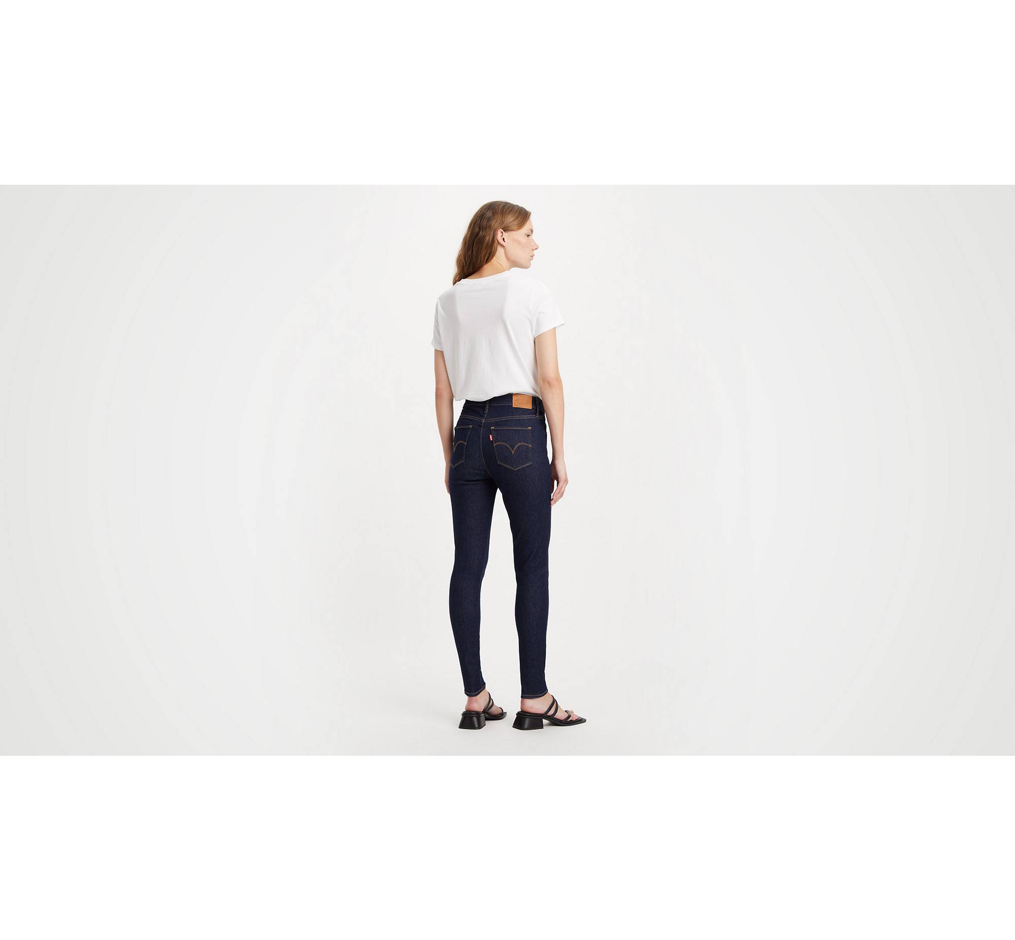 720™ High Rise Super Skinny Jeans - Blue | Levi's® LT
