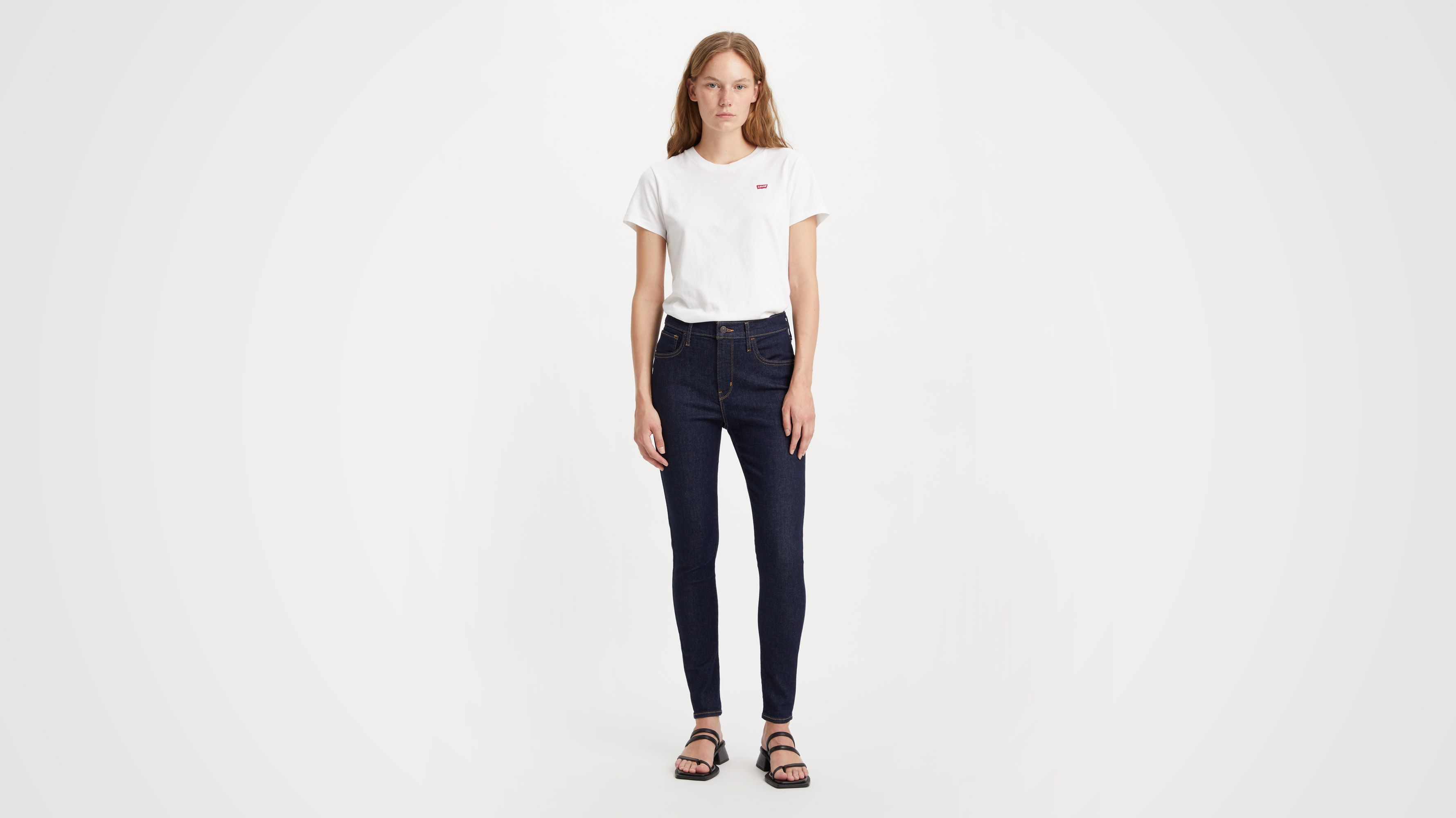 levi's 720 high rise super skinny jeans